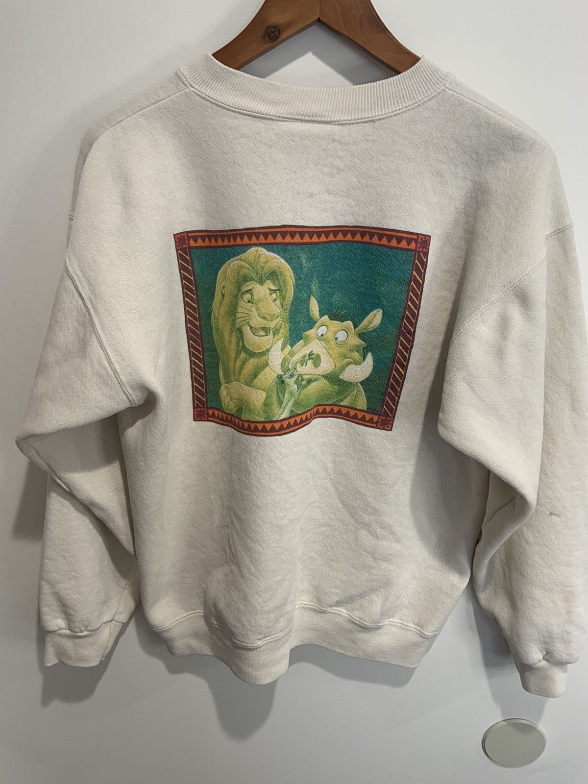 Disney Vintage The Lion King Crewneck Size US M / EU 48-50 / 2 - 1 Thumbnail