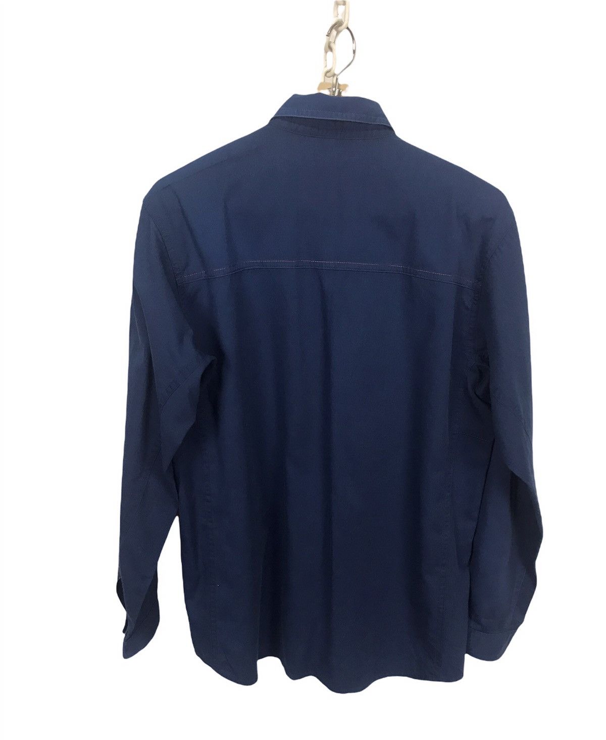Japanese Brand × Kansai Yamamoto Distressed Kansai uniform snap button shirt Size US M / EU 48-50 / 2 - 2 Thumbnail