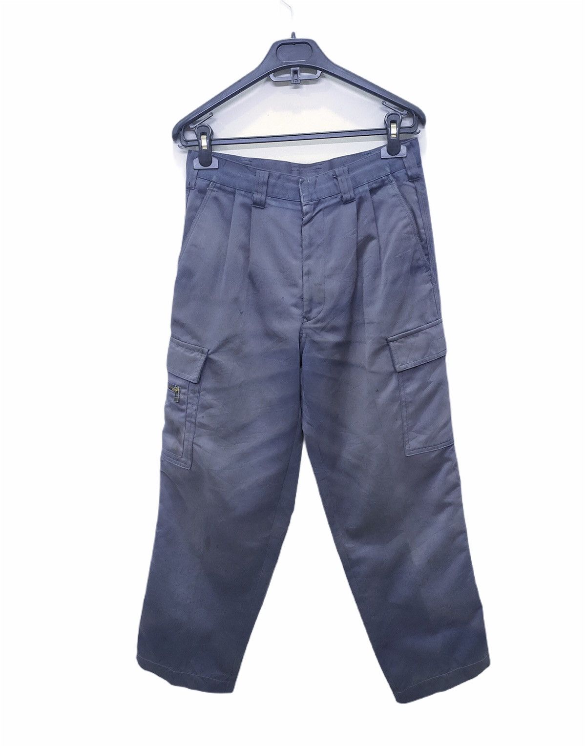 Japanese Brand CALJAC Faded Multipocket Workwear Casual Trouser Cargo Pant Size US 29 - 1 Thumbnail