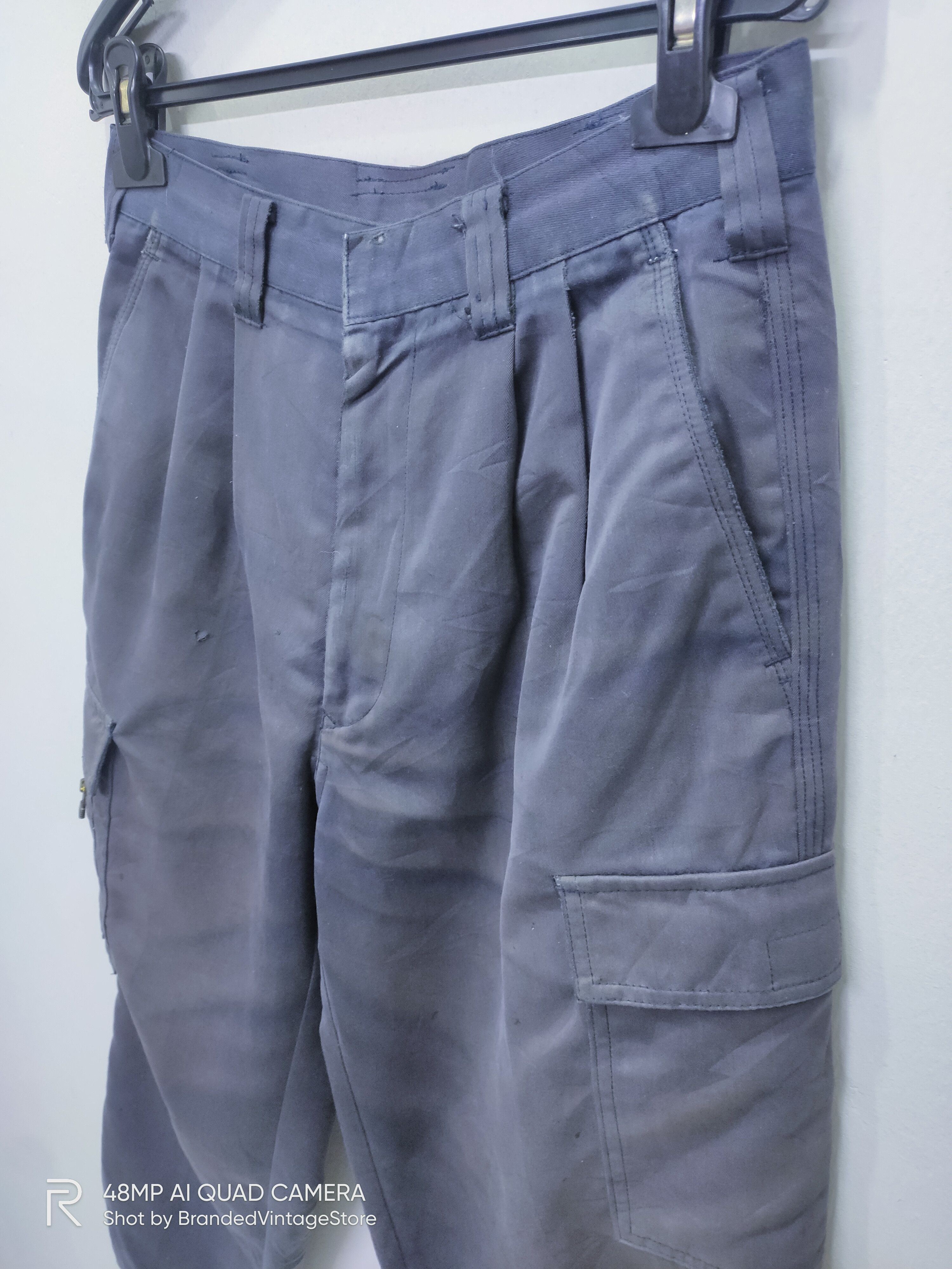 Japanese Brand CALJAC Faded Multipocket Workwear Casual Trouser Cargo Pant Size US 29 - 7 Thumbnail
