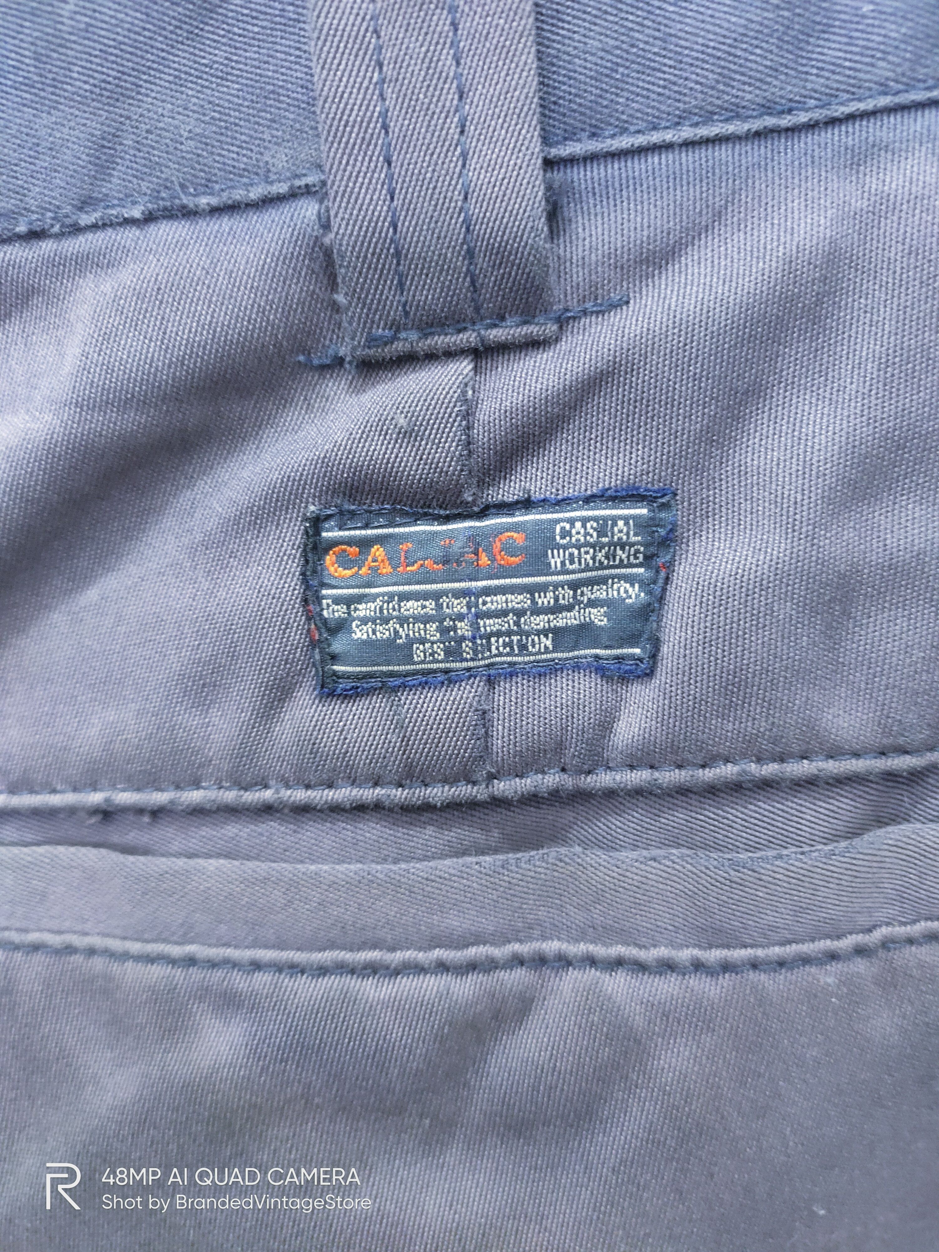 Japanese Brand CALJAC Faded Multipocket Workwear Casual Trouser Cargo Pant Size US 29 - 13 Thumbnail
