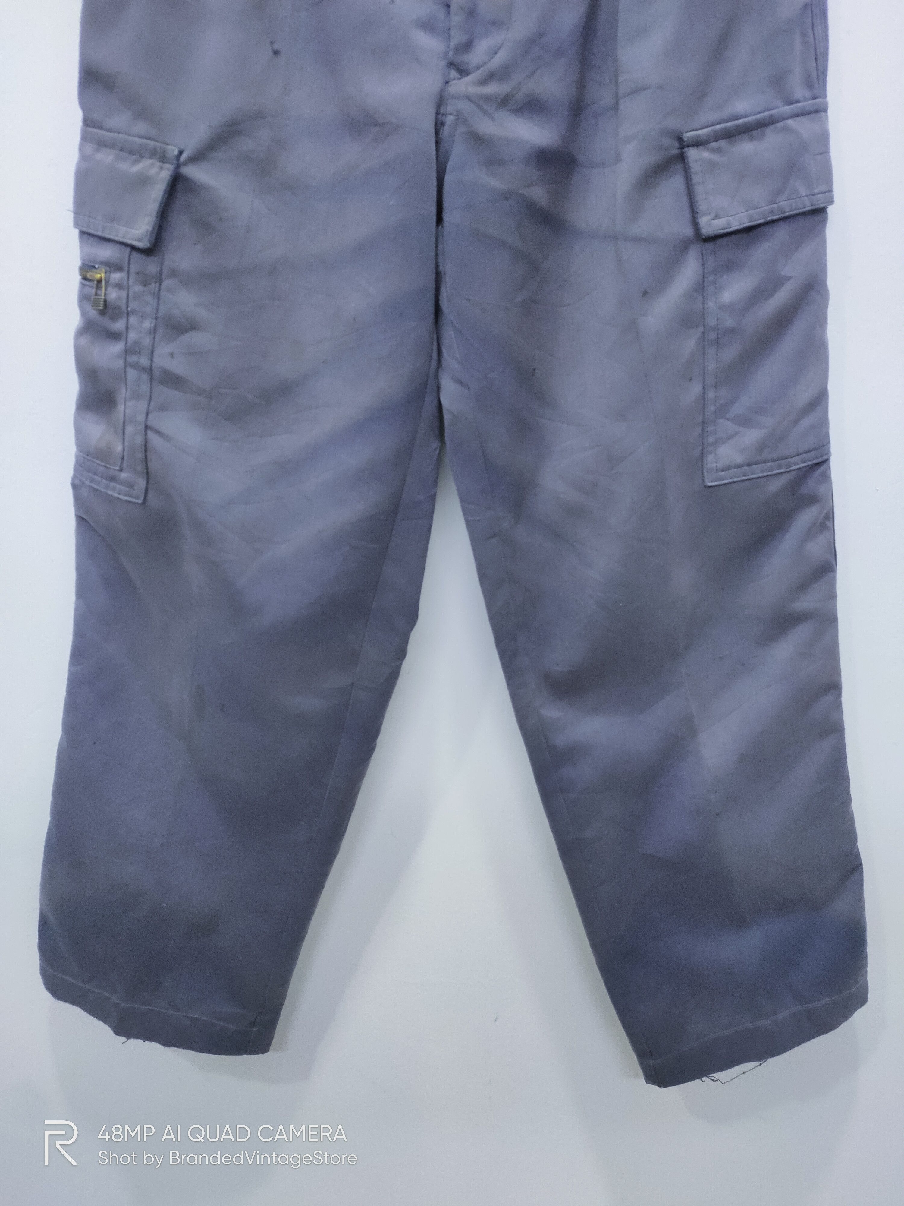 Japanese Brand CALJAC Faded Multipocket Workwear Casual Trouser Cargo Pant Size US 29 - 5 Thumbnail