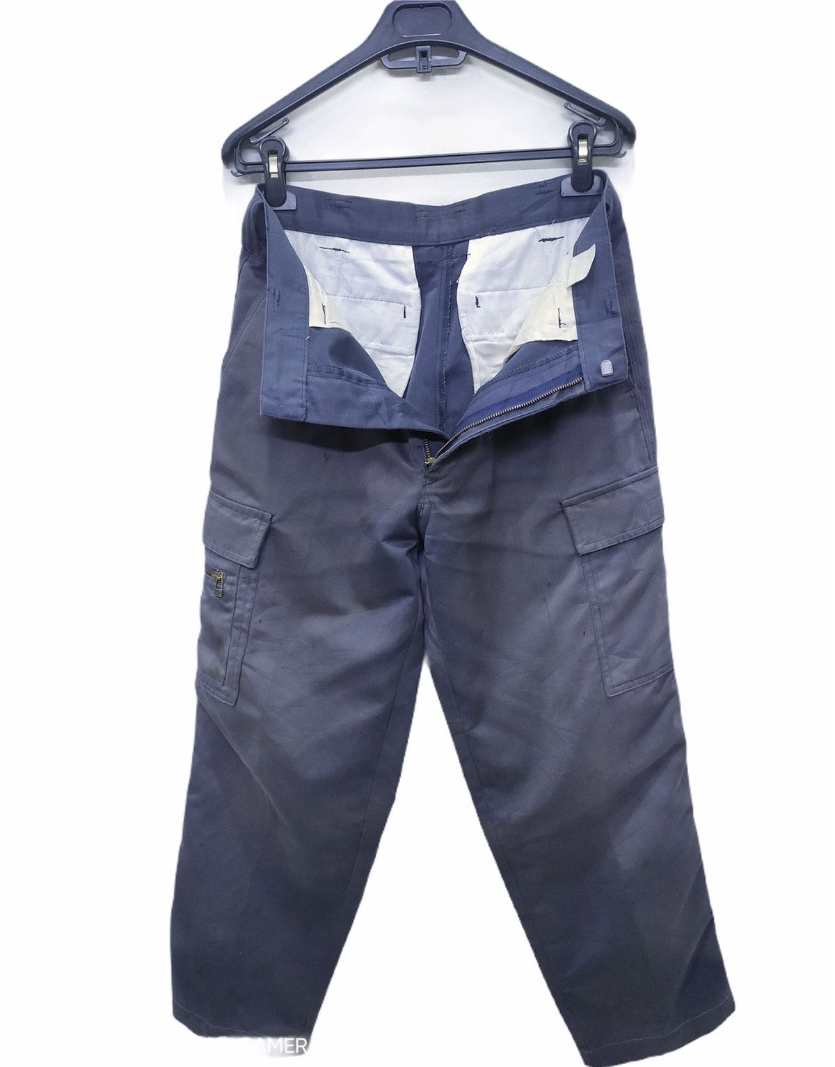 Japanese Brand CALJAC Faded Multipocket Workwear Casual Trouser Cargo Pant Size US 29 - 3 Thumbnail