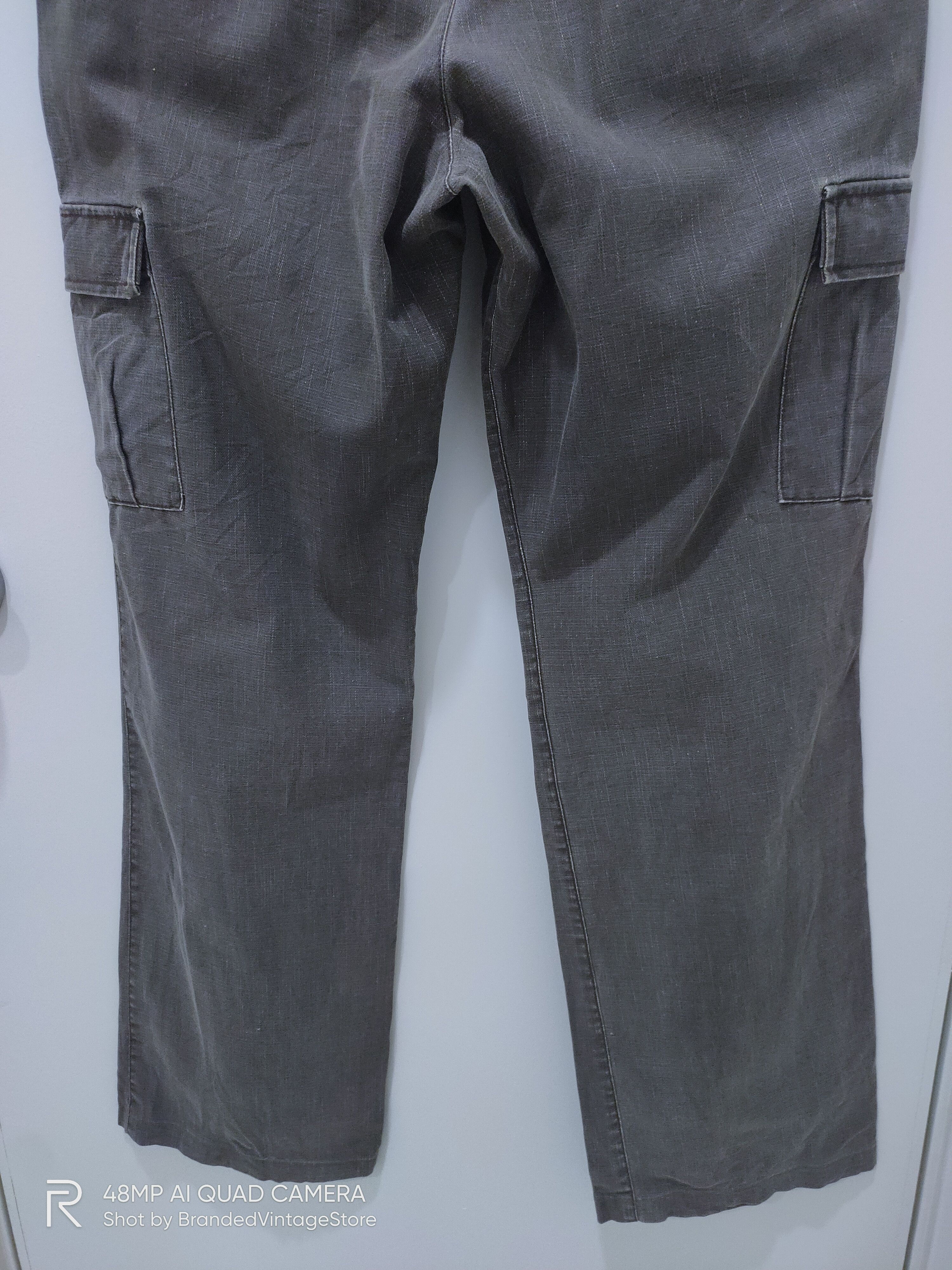 Japanese Brand Vintage ABAHOUSE Unique Pattern Utility Tactical Cargo Pant Size US 34 / EU 50 - 11 Thumbnail