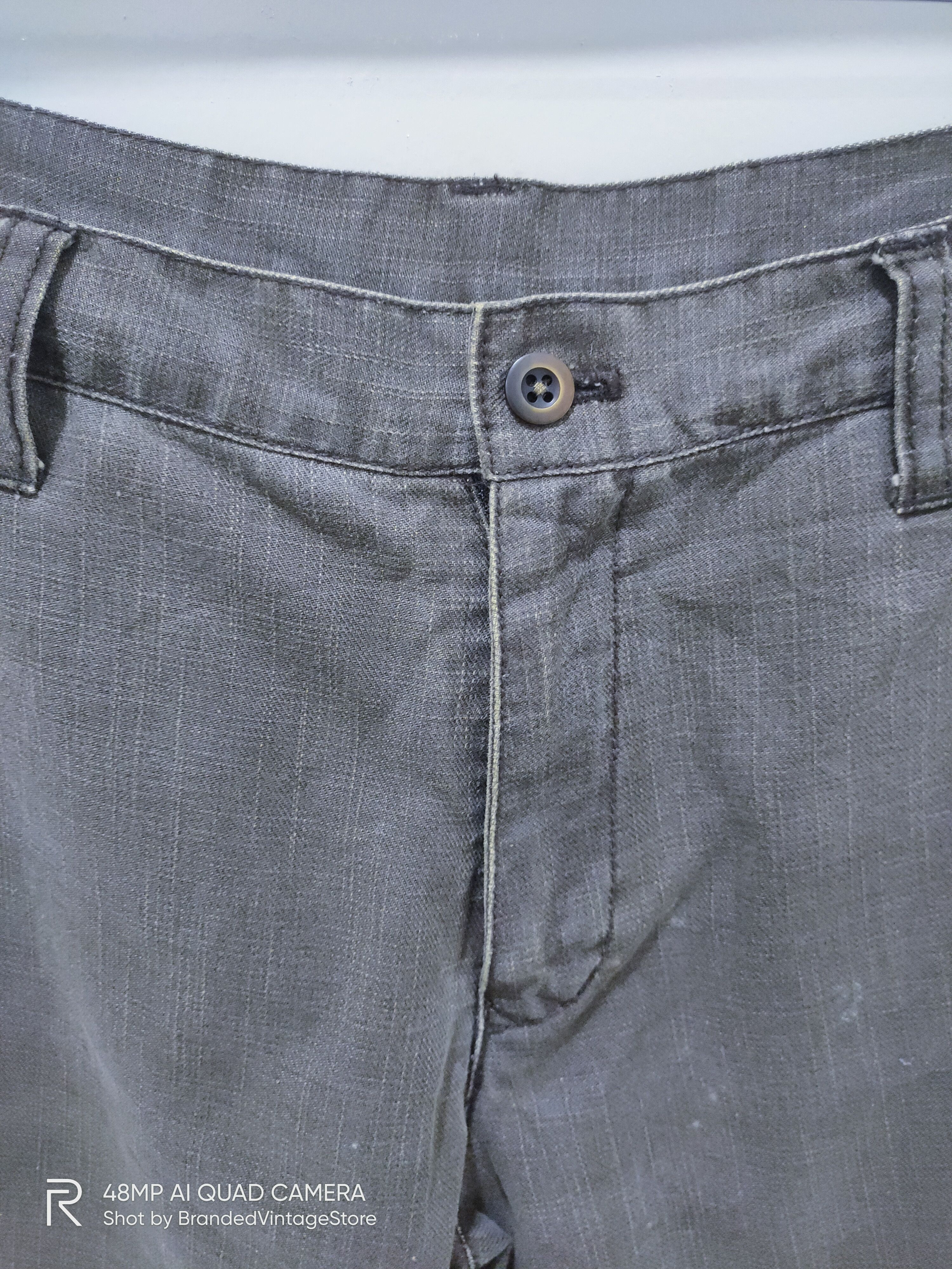 Japanese Brand Vintage ABAHOUSE Unique Pattern Utility Tactical Cargo Pant Size US 34 / EU 50 - 8 Thumbnail