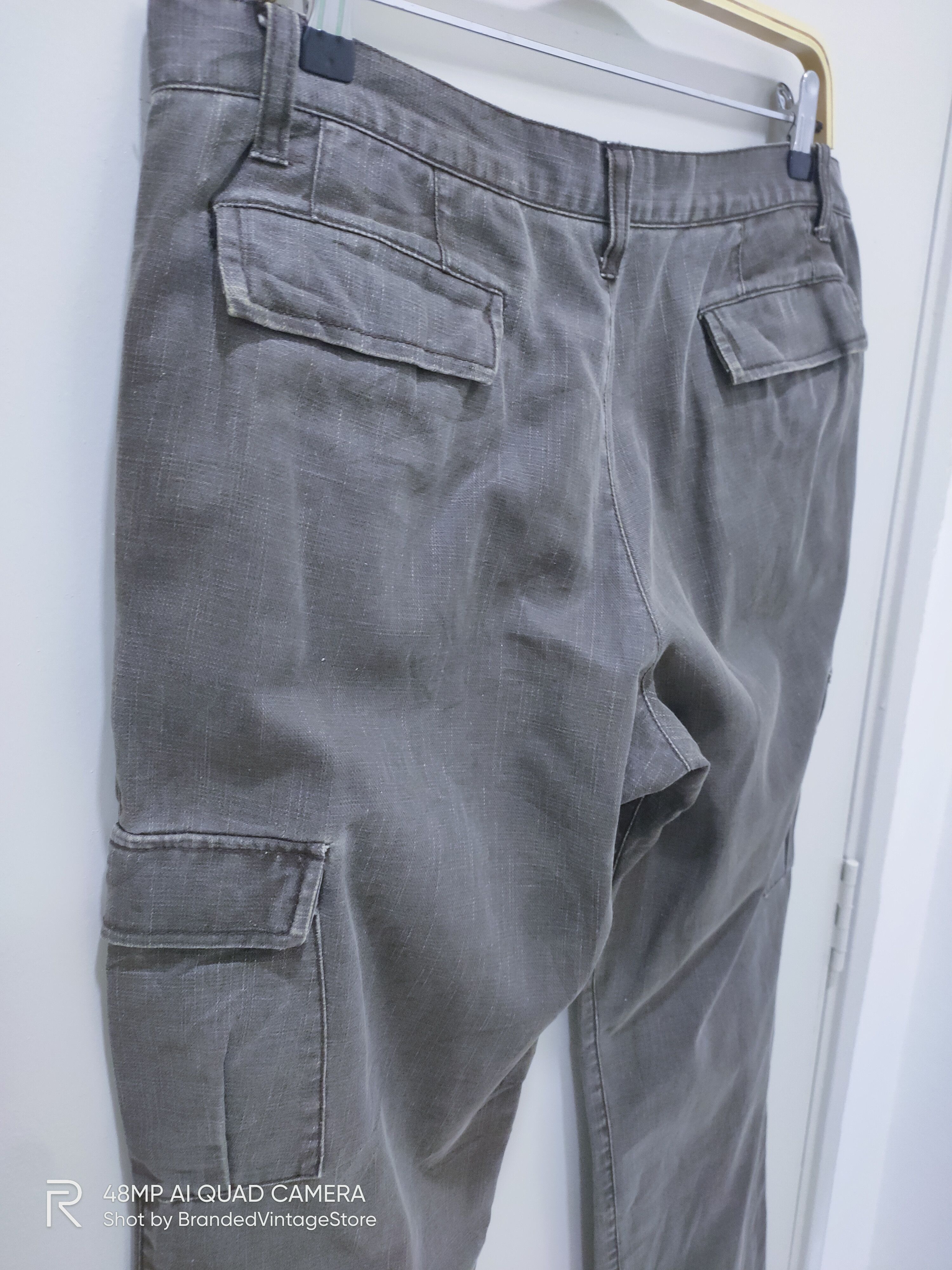 Japanese Brand Vintage ABAHOUSE Unique Pattern Utility Tactical Cargo Pant Size US 34 / EU 50 - 13 Thumbnail