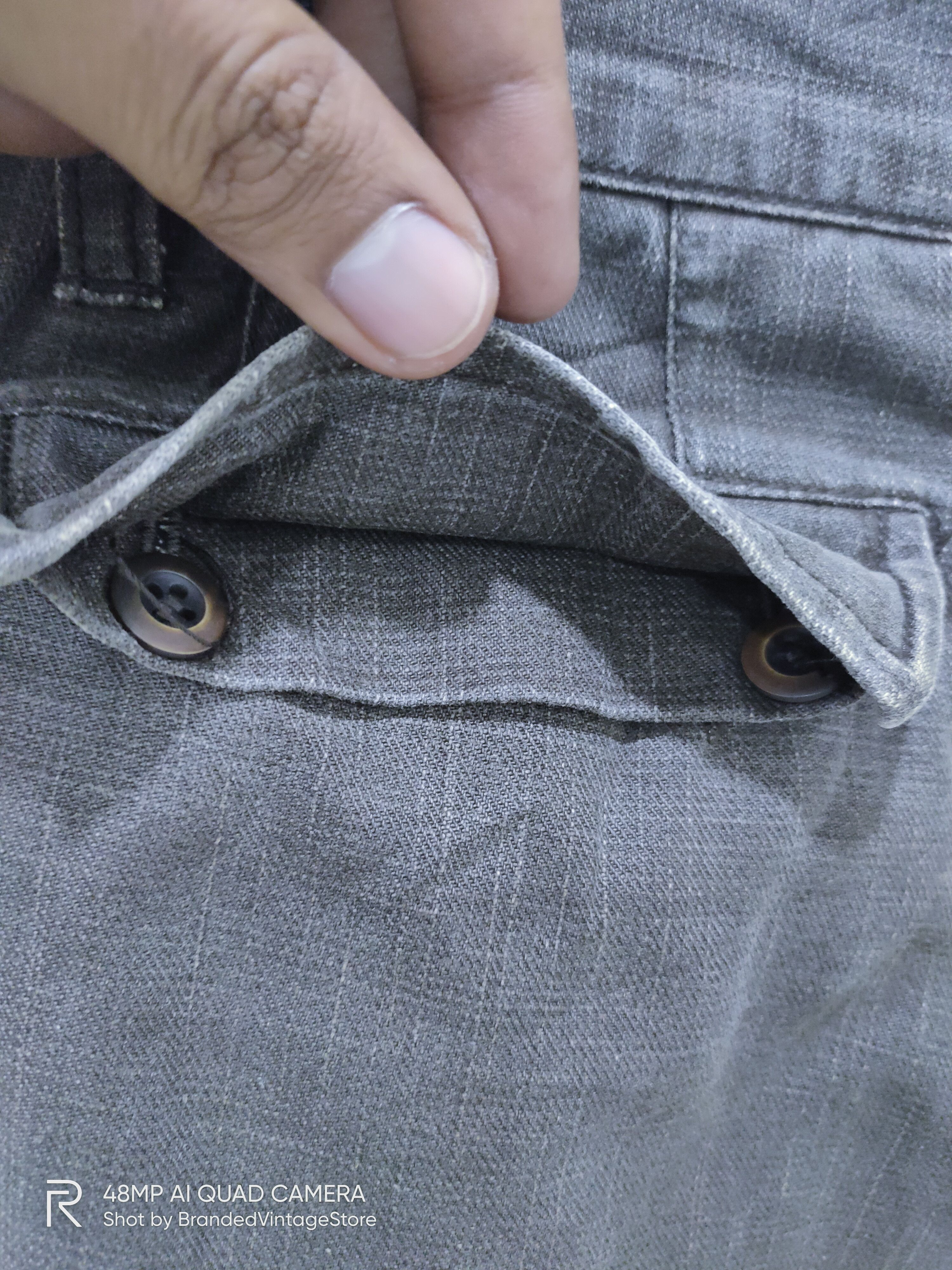 Japanese Brand Vintage ABAHOUSE Unique Pattern Utility Tactical Cargo Pant Size US 34 / EU 50 - 14 Thumbnail