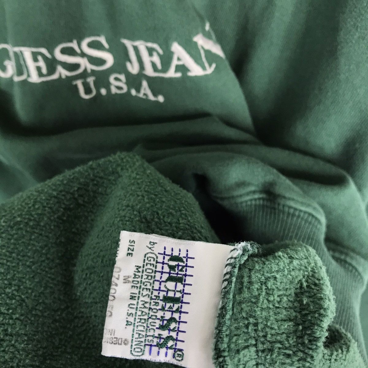 Guess Vintage Guess Georges Marciano Embroidery Sweatshirt Size US M / EU 48-50 / 2 - 9 Thumbnail