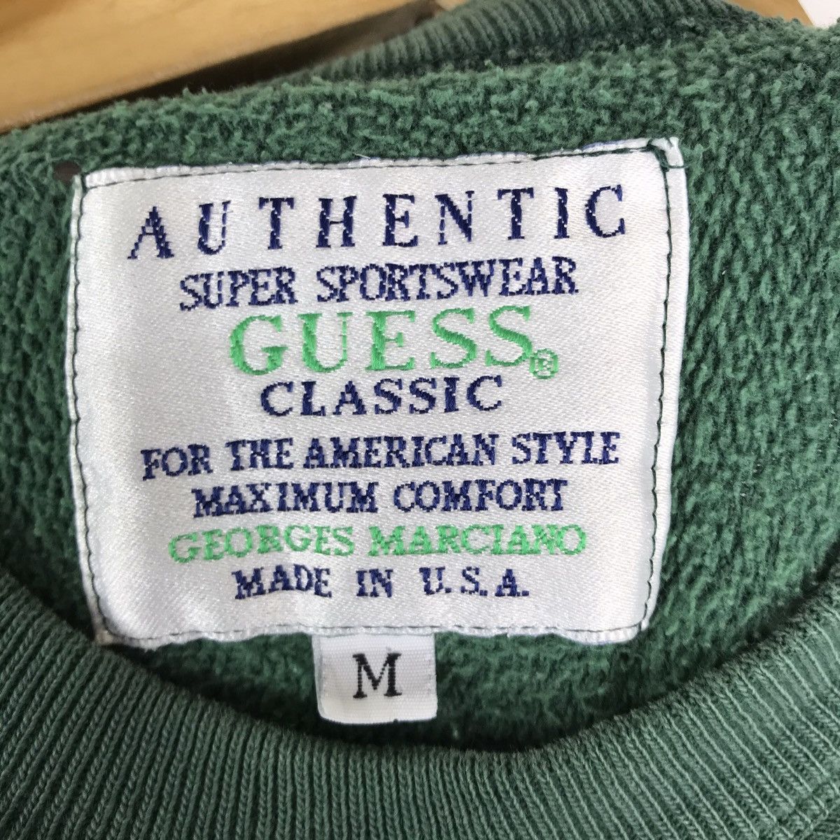 Guess Vintage Guess Georges Marciano Embroidery Sweatshirt Size US M / EU 48-50 / 2 - 8 Thumbnail
