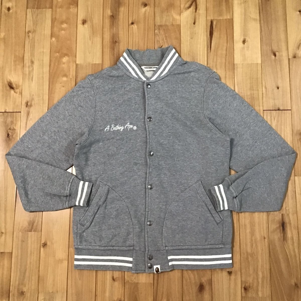 Bape 🔥XL🔥 General embroidery Sweat varsity jacket bomber BAPE Size US XL / EU 56 / 4 - 2 Thumbnail