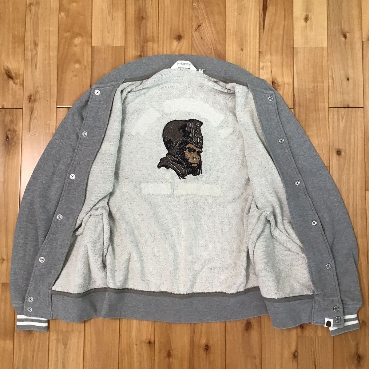 Bape 🔥XL🔥 General embroidery Sweat varsity jacket bomber BAPE Size US XL / EU 56 / 4 - 6 Thumbnail