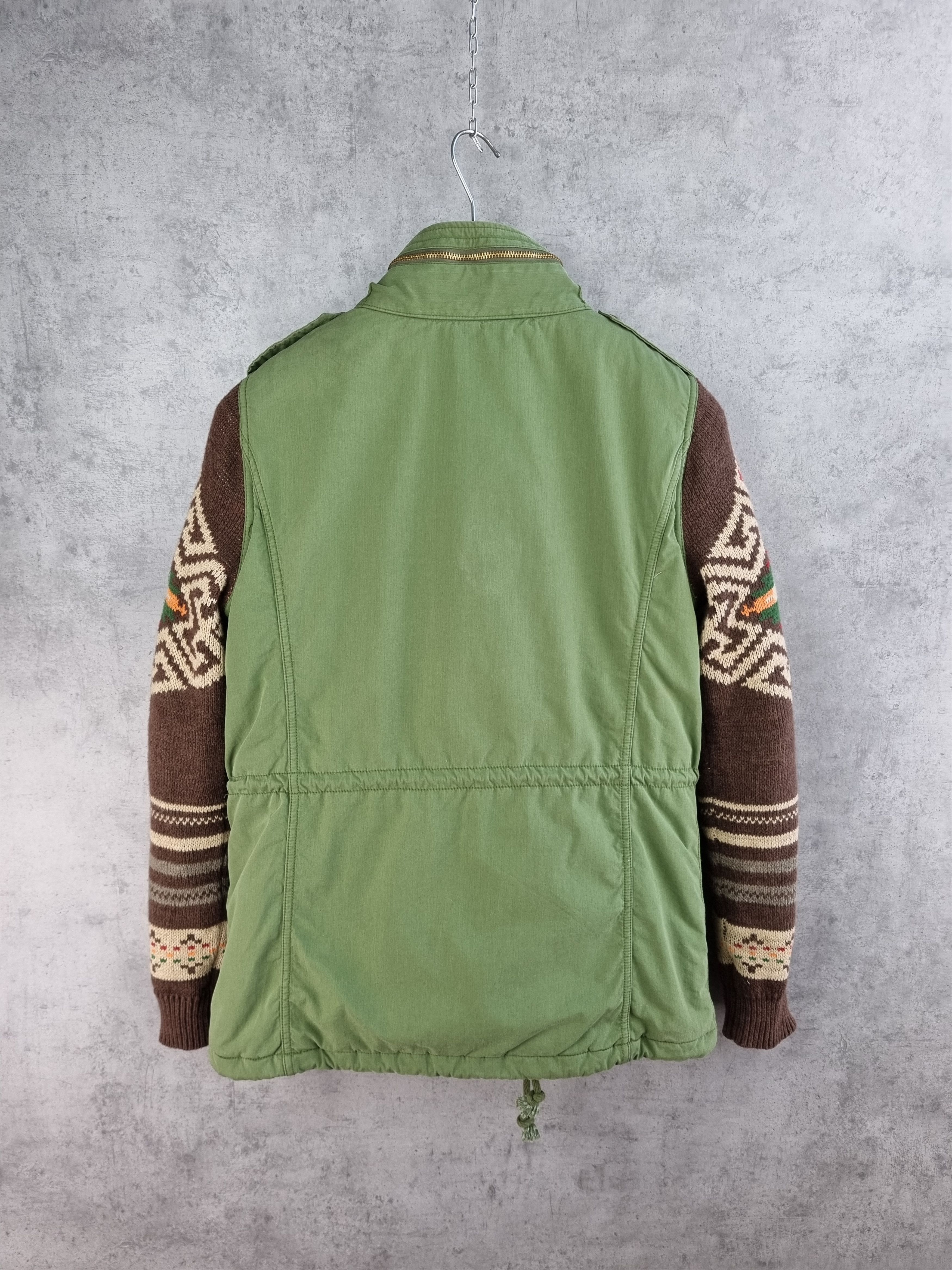 Denim & Supply Ralph Lauren × Polo Ralph Lauren × Ralph Lauren Rare Navajo Ralph Lauren M65 Military Army Field Jacket Size US S / EU 44-46 / 1 - 3 Thumbnail