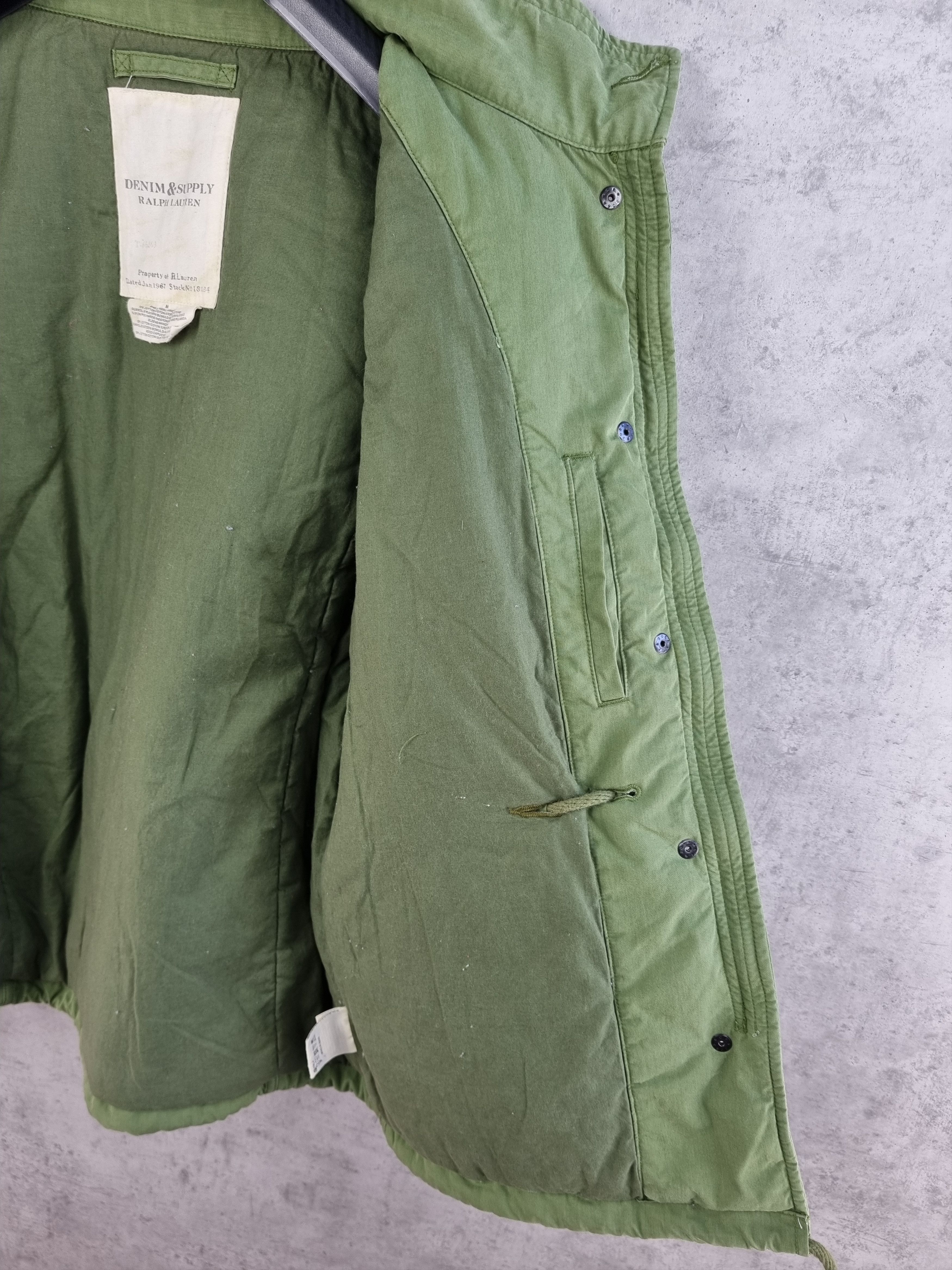 Denim & Supply Ralph Lauren × Polo Ralph Lauren × Ralph Lauren Rare Navajo Ralph Lauren M65 Military Army Field Jacket Size US S / EU 44-46 / 1 - 7 Thumbnail