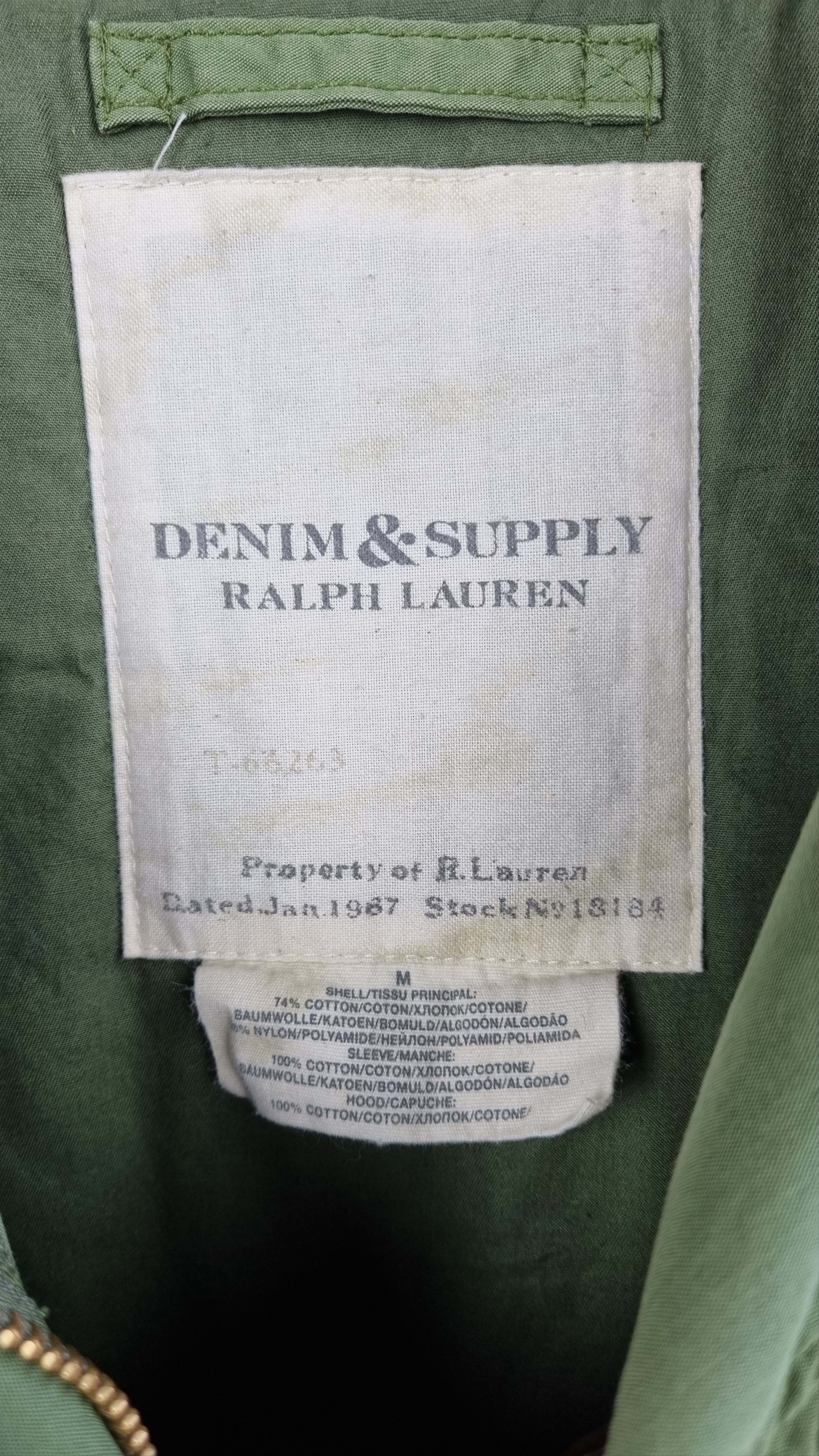 Denim & Supply Ralph Lauren × Polo Ralph Lauren × Ralph Lauren Rare Navajo Ralph Lauren M65 Military Army Field Jacket Size US S / EU 44-46 / 1 - 13 Thumbnail