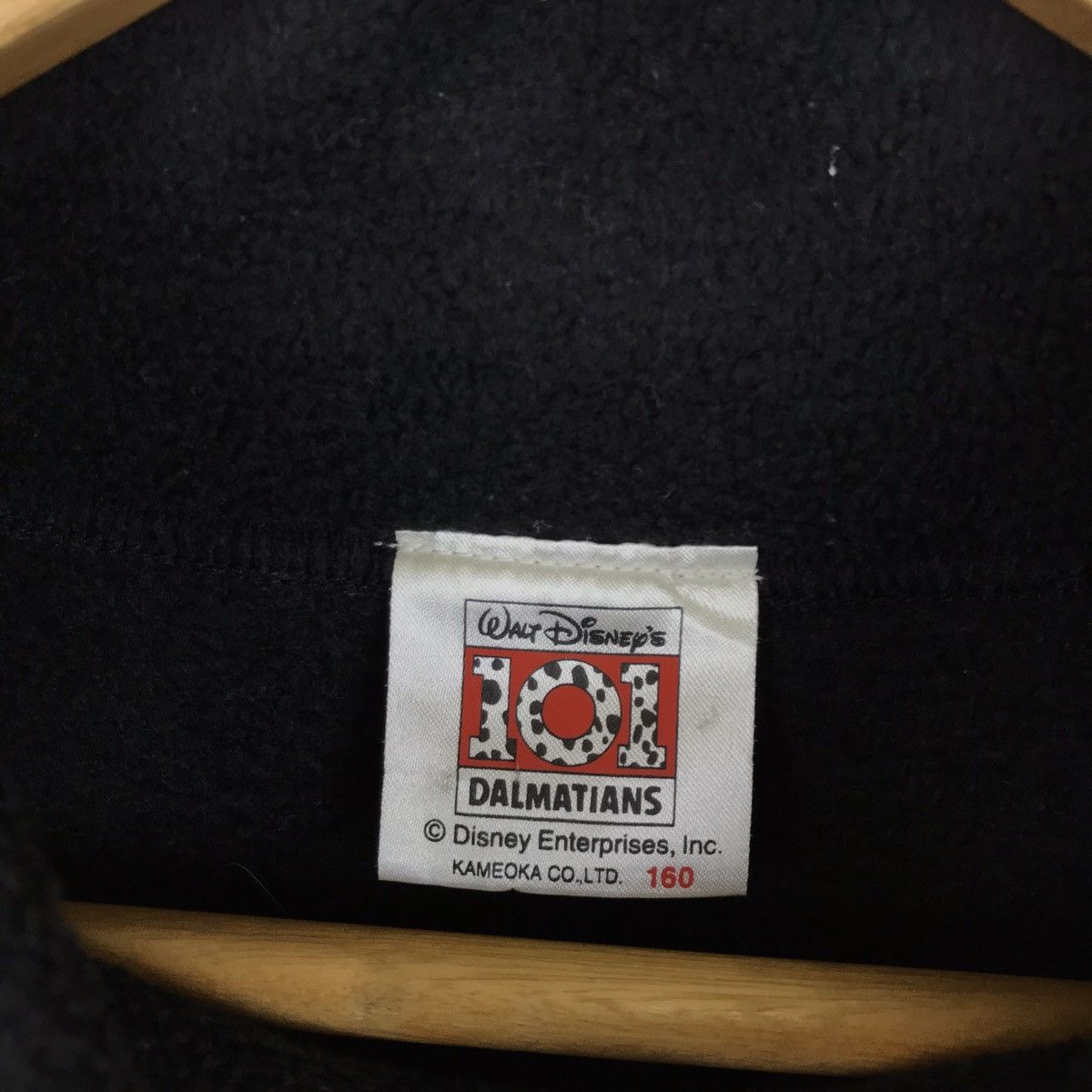 Disney × Vintage Vintage 101 Dalmatians Dog-Embroid Disney Fleece Sweatshirt Size US S / EU 44-46 / 1 - 7 Thumbnail