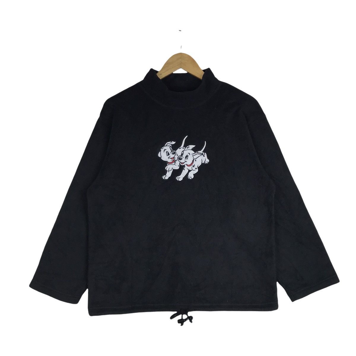 Disney × Vintage Vintage 101 Dalmatians Dog-Embroid Disney Fleece Sweatshirt Size US S / EU 44-46 / 1 - 1 Thumbnail