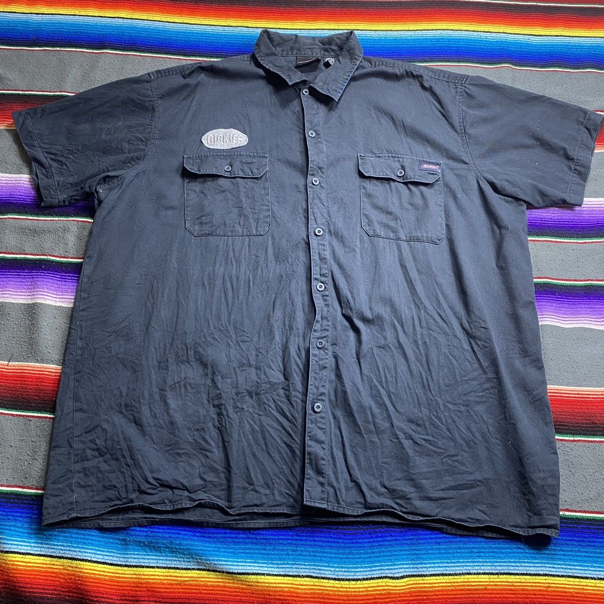 Vintage Vintage Dickies Worker Shirts Size US XXL / EU 58 / 5 - 3 Thumbnail