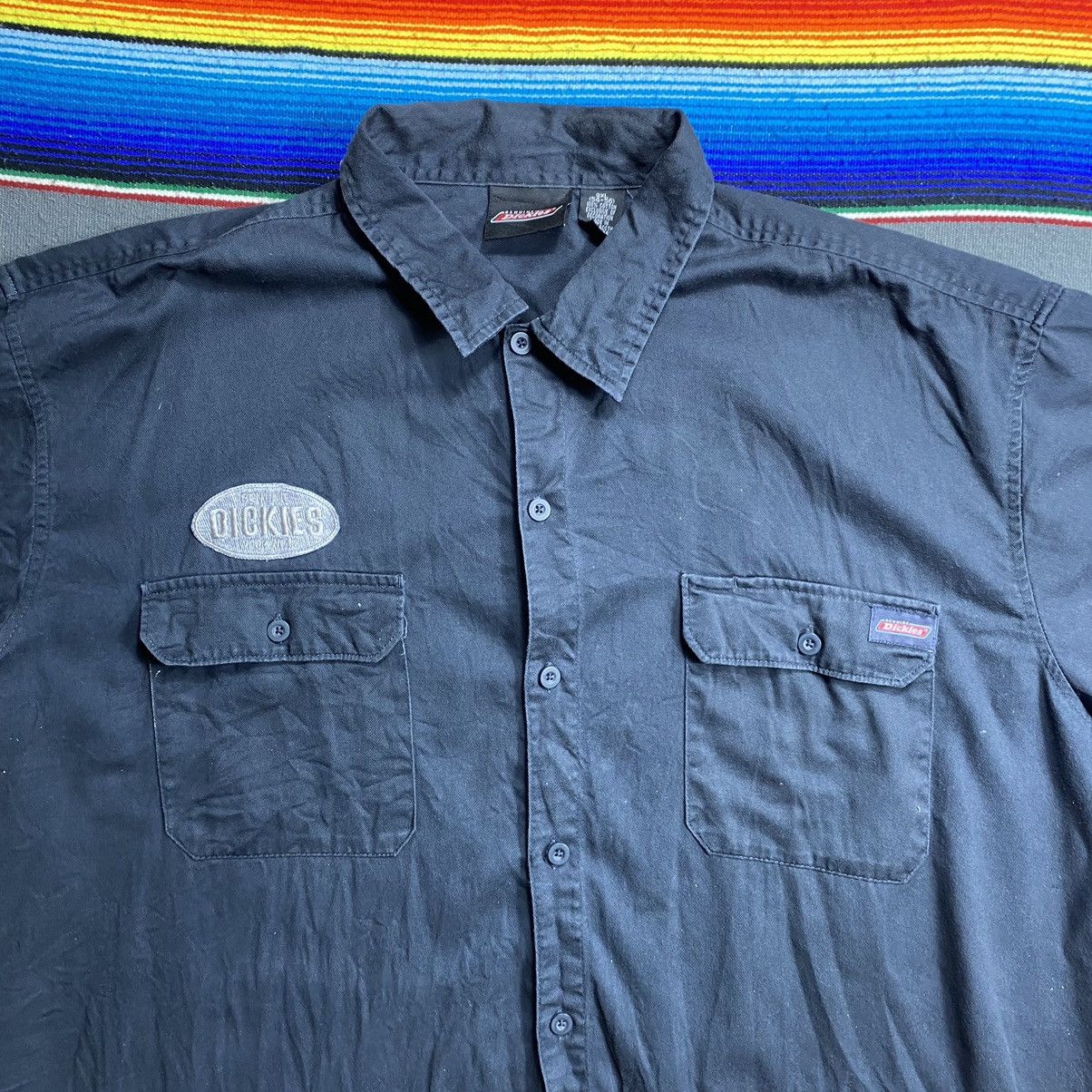 Vintage Vintage Dickies Worker Shirts Size US XXL / EU 58 / 5 - 2 Thumbnail