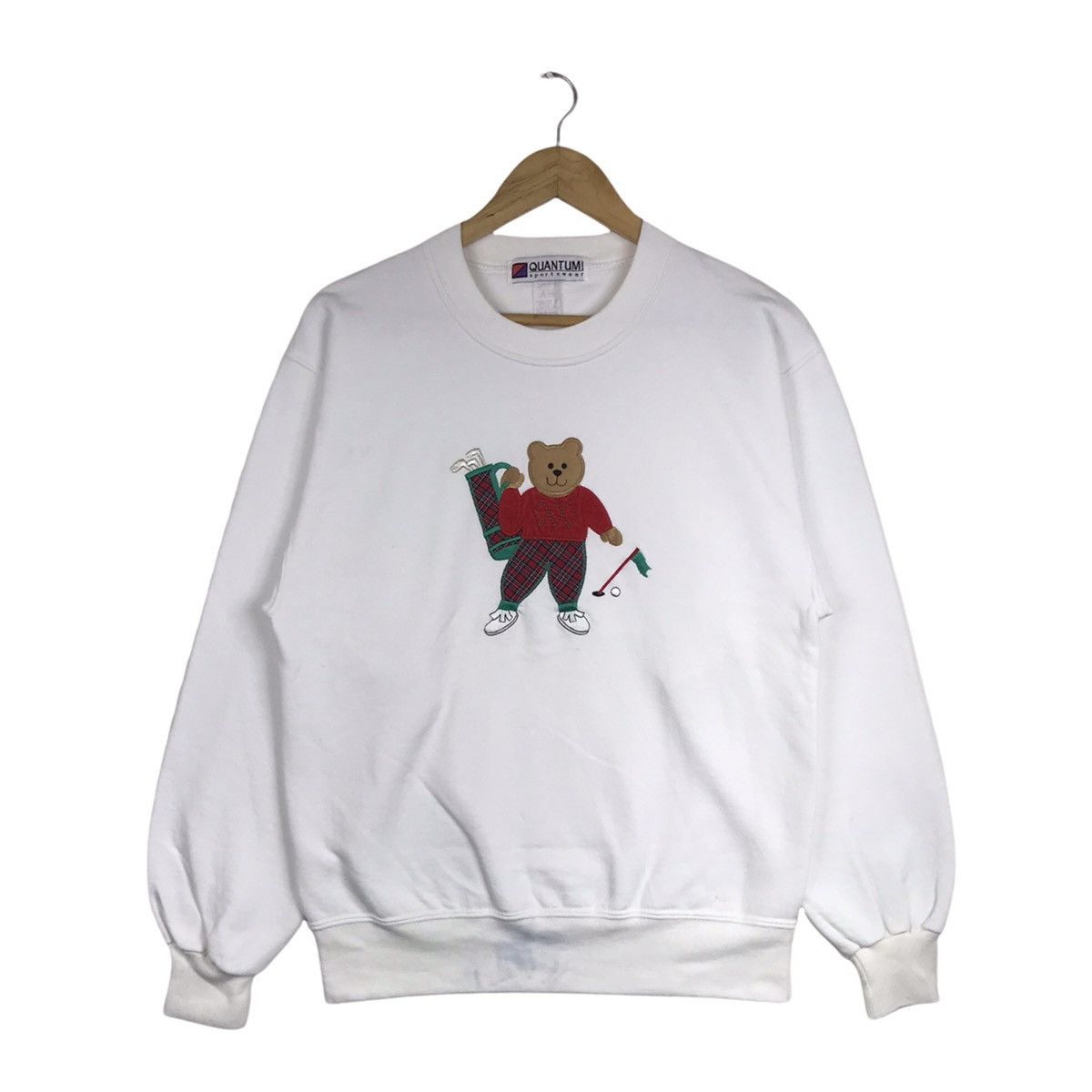 Other Vintage 90s Bear Golfer Logo-Embroidery Sweatshirt Size US S / EU 44-46 / 1 - 1 Thumbnail