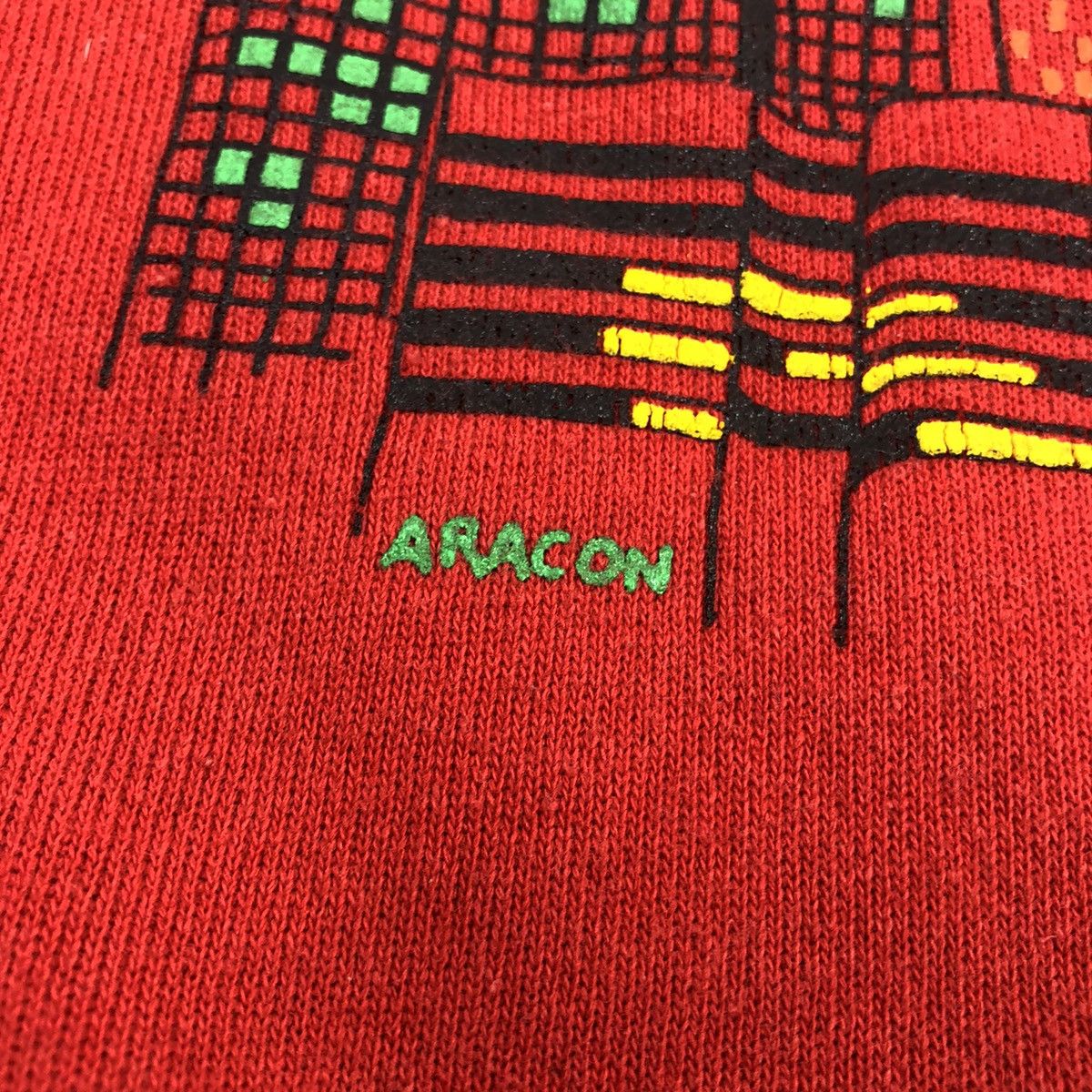 Hanes × Vintage Vintage 80s 90s Houston Puffy Ink Print City Sweatshirt Size US M / EU 48-50 / 2 - 3 Thumbnail