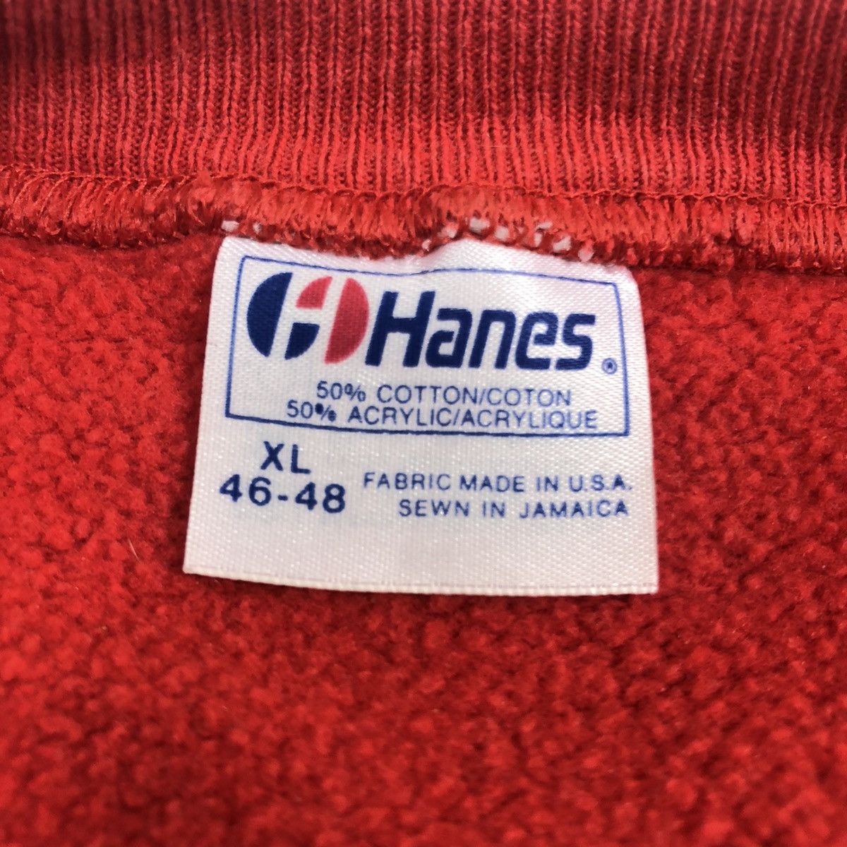 Hanes × Vintage Vintage 80s 90s Houston Puffy Ink Print City Sweatshirt Size US M / EU 48-50 / 2 - 6 Thumbnail