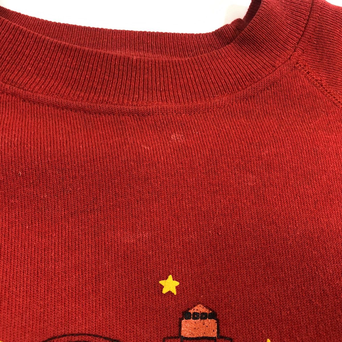 Hanes × Vintage Vintage 80s 90s Houston Puffy Ink Print City Sweatshirt Size US M / EU 48-50 / 2 - 5 Thumbnail