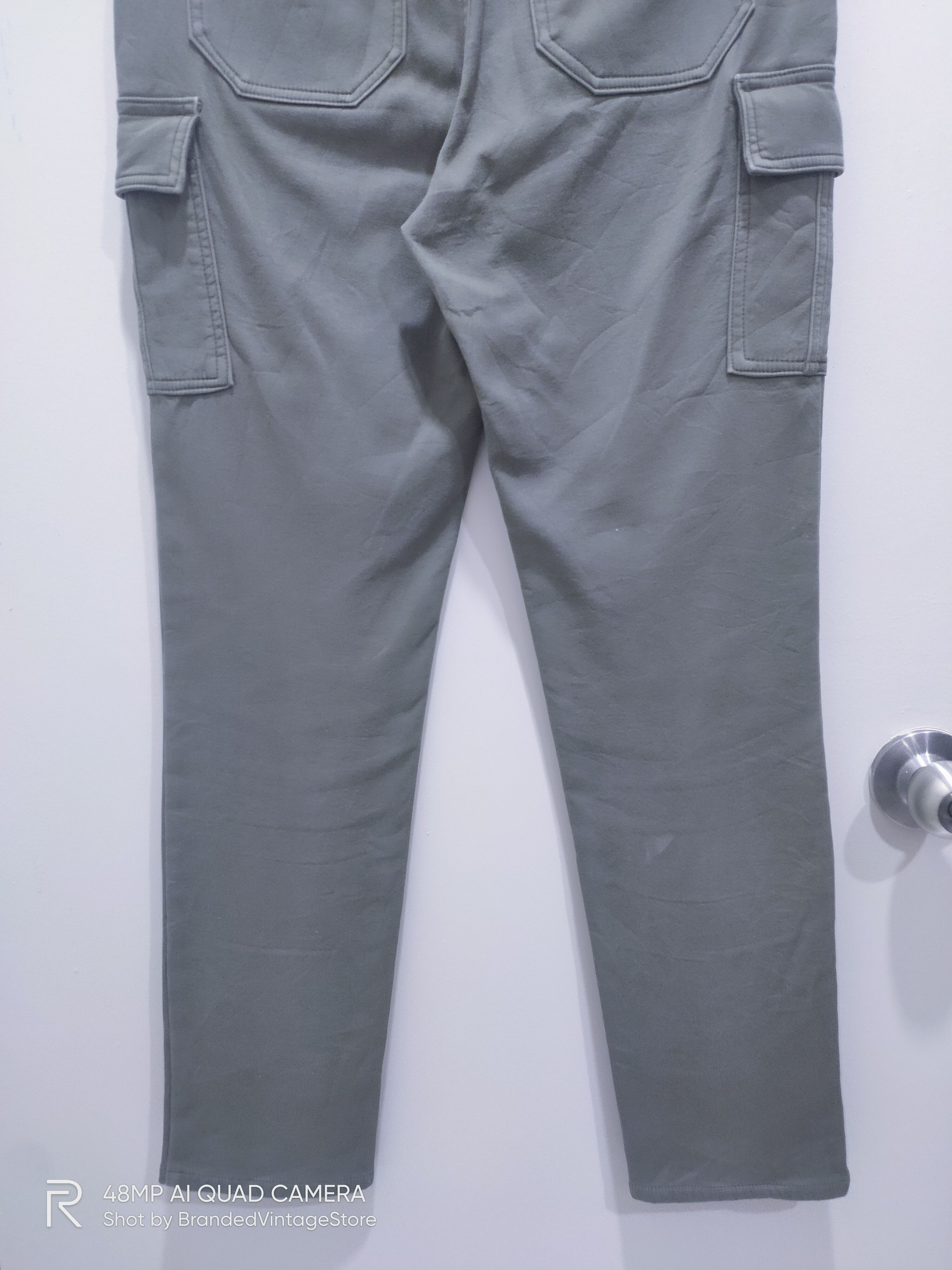 Japanese Brand Fleece Inside Soft Tactical Multipocket Stretch Cargo Pants Size US 29 - 10 Thumbnail