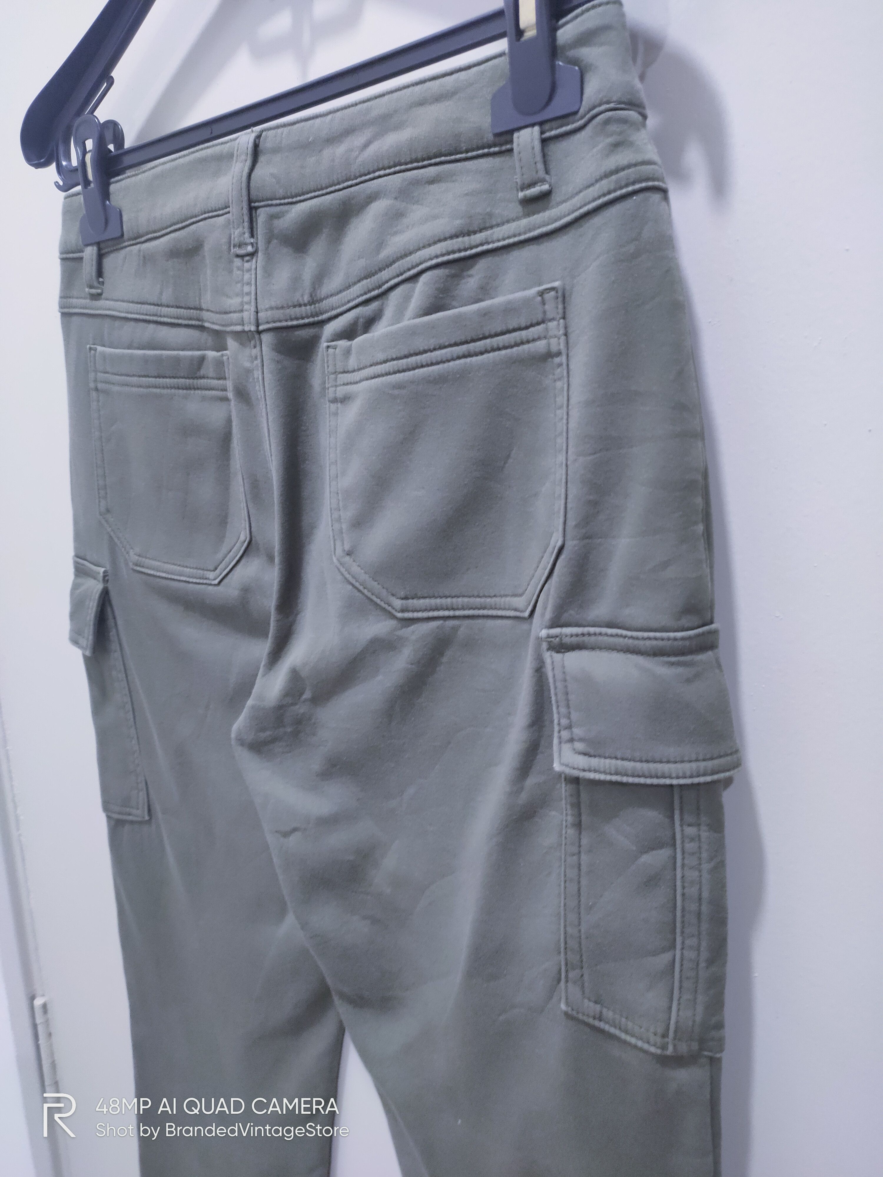 Japanese Brand Fleece Inside Soft Tactical Multipocket Stretch Cargo Pants Size US 29 - 12 Thumbnail
