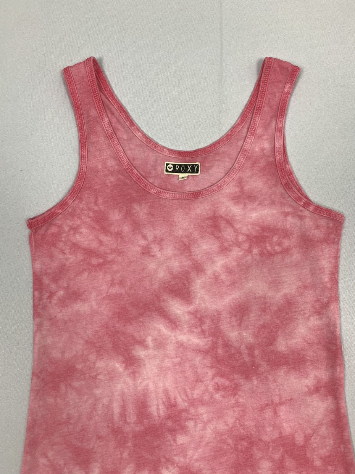 L.A. Roxx ROXY Shibori TieDye Bleach Sleeveless TankTop Camis Singlet Size XS / US 0-2 / IT 36-38 - 3 Thumbnail