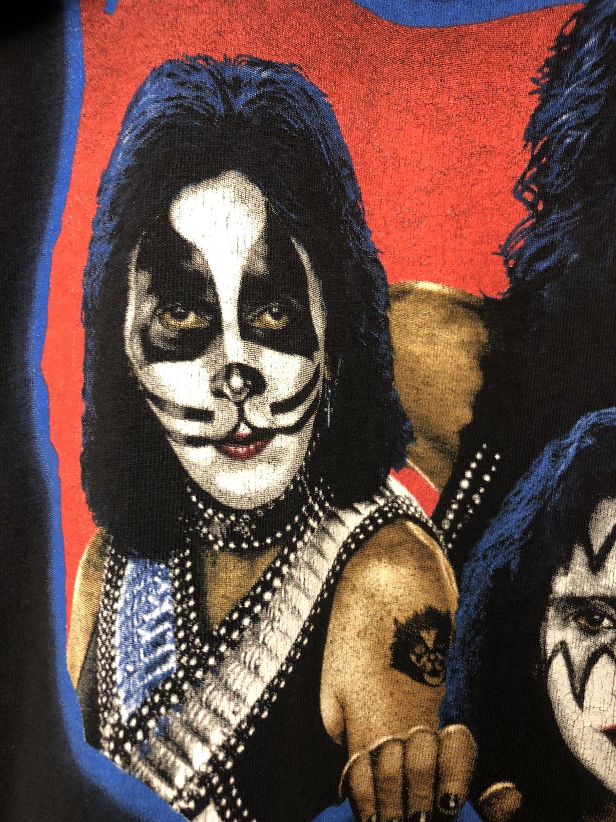 Band Tees × Vintage Vintage 1996 Kiss Alive World Wide 1996/1997 Tour Shirt Size US XL / EU 56 / 4 - 7 Thumbnail