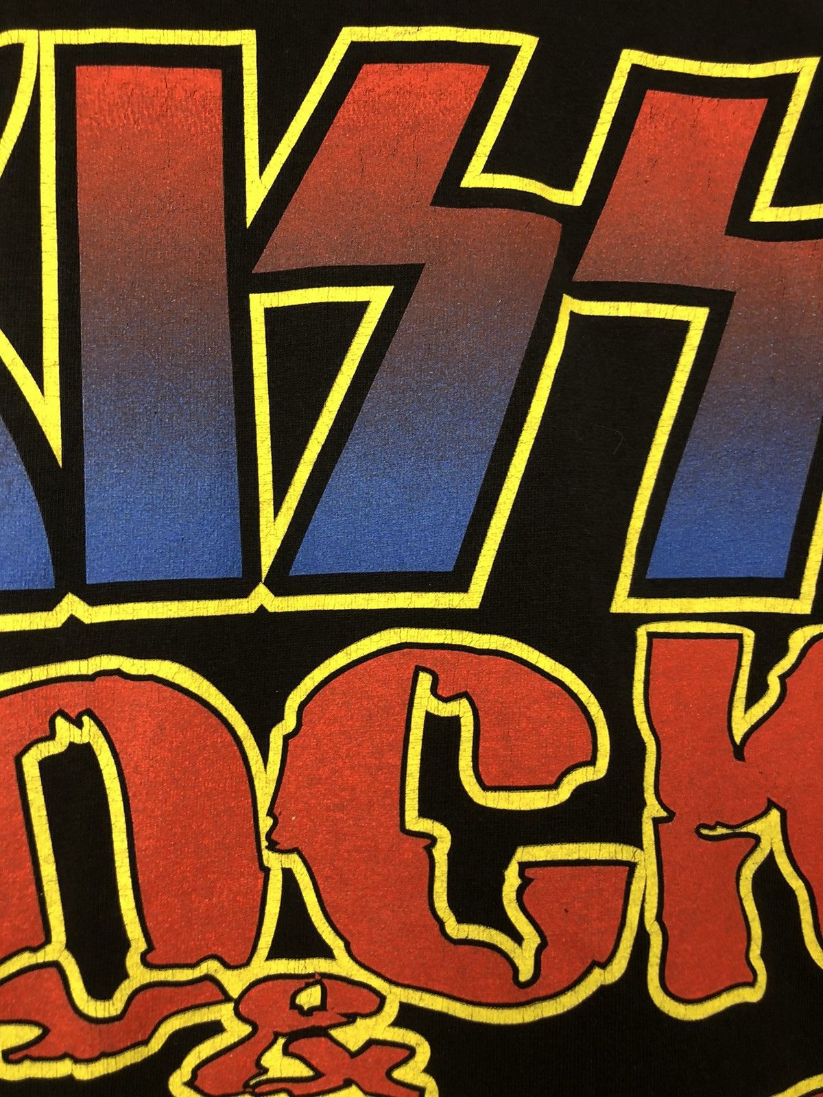 Band Tees × Vintage Vintage 1996 Kiss Alive World Wide 1996/1997 Tour Shirt Size US XL / EU 56 / 4 - 15 Thumbnail