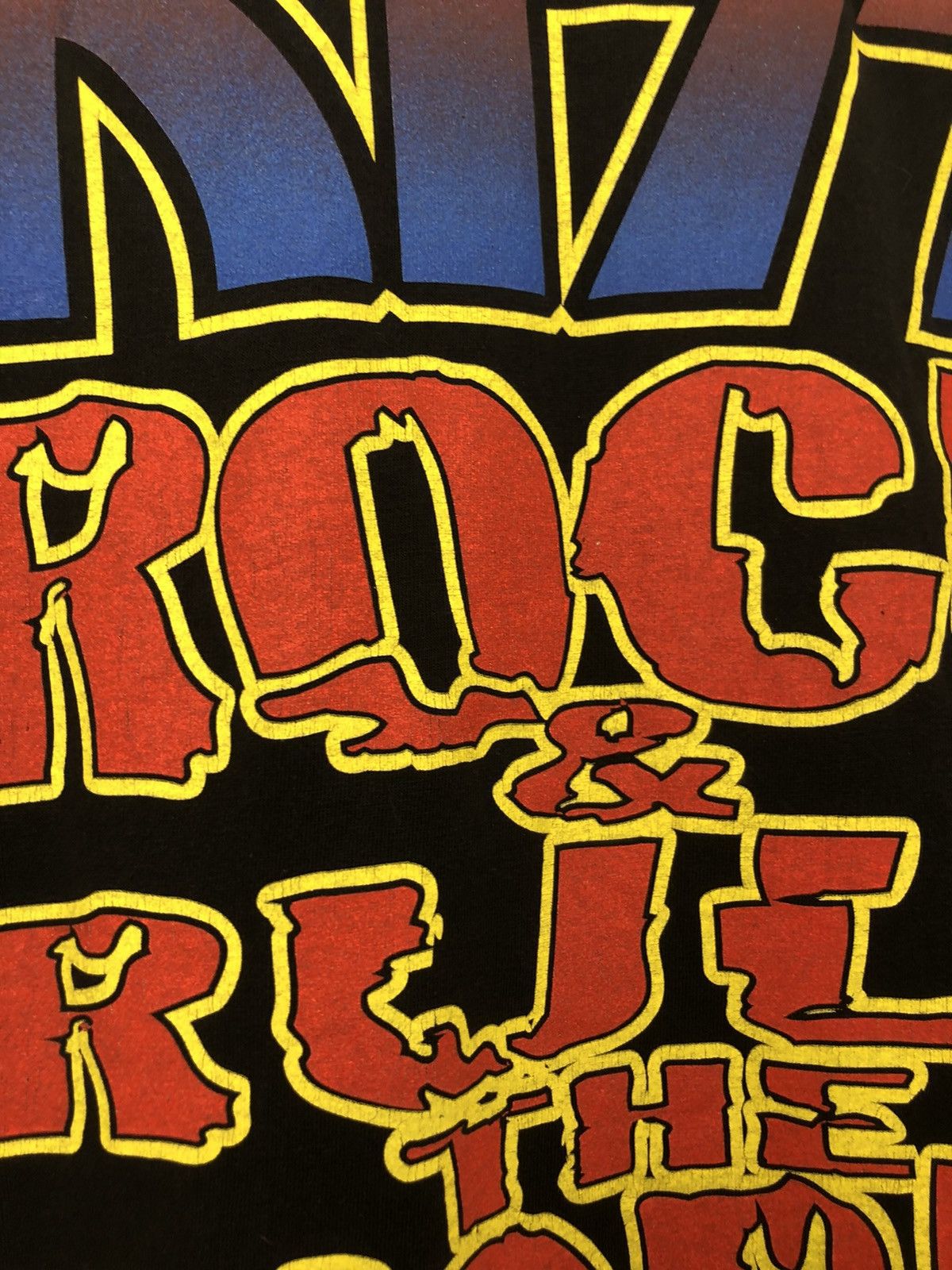 Band Tees × Vintage Vintage 1996 Kiss Alive World Wide 1996/1997 Tour Shirt Size US XL / EU 56 / 4 - 12 Thumbnail