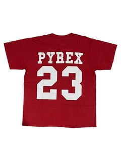 Pre-owned Champion X Pyrex Vision S/s 2013 Pyrex Vision Logo Tee In Red