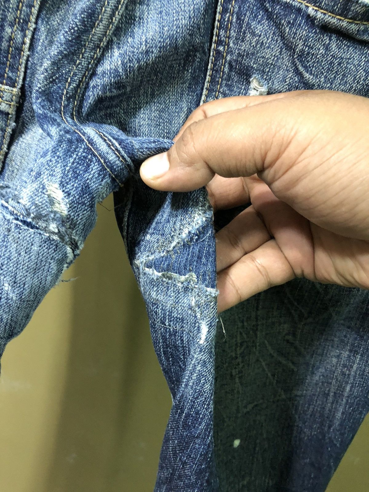 Dsquared2 Dsquared2 Distressed Denim Jeans Size 33" - 9 Thumbnail