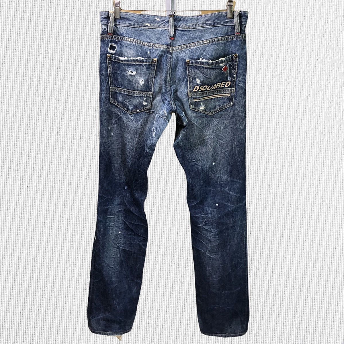 Dsquared2 Dsquared2 Distressed Denim Jeans Size 33" - 2 Thumbnail