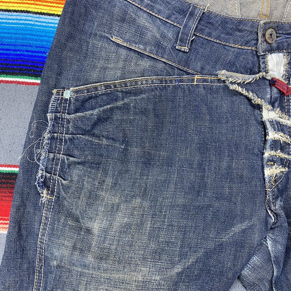 Marithe + Francois Girbaud Vintage Marithe Francois Girbaud Distressed Denim Size US 36 / EU 52 - 5 Thumbnail