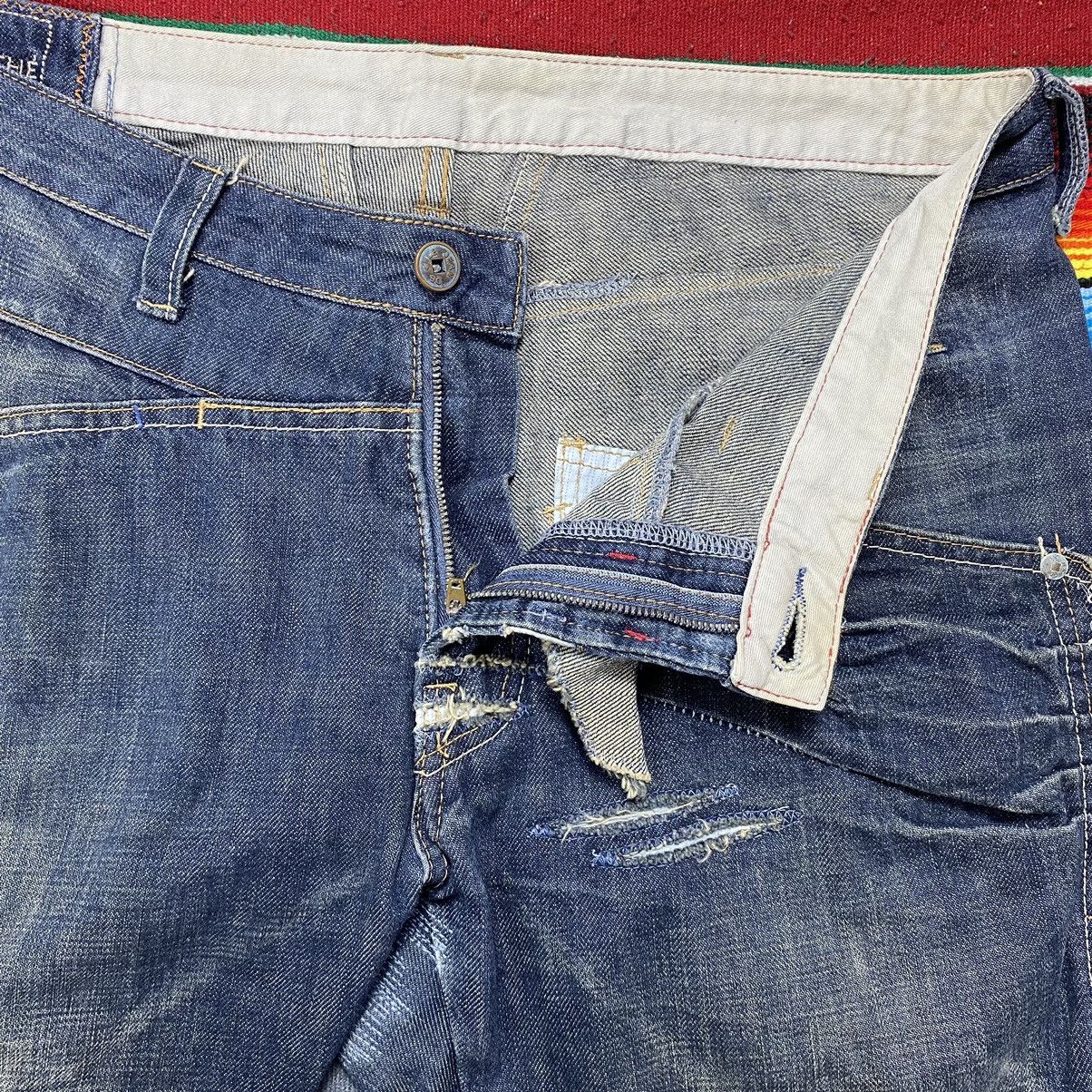 Marithe + Francois Girbaud Vintage Marithe Francois Girbaud Distressed Denim Size US 36 / EU 52 - 7 Thumbnail