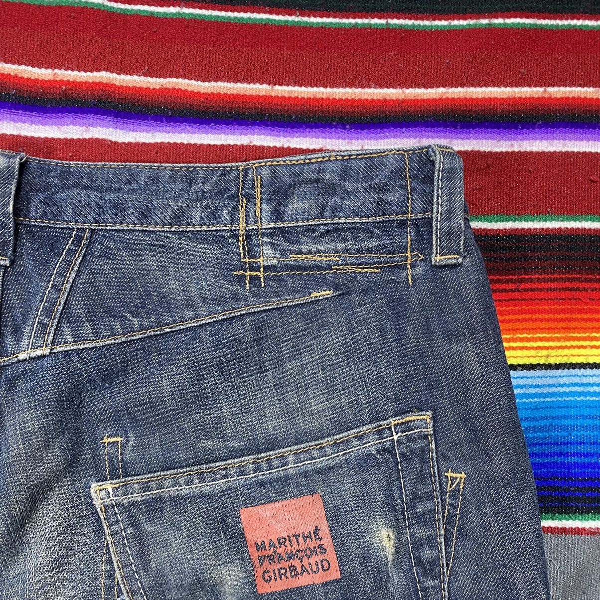 Marithe + Francois Girbaud Vintage Marithe Francois Girbaud Distressed Denim Size US 36 / EU 52 - 17 Thumbnail