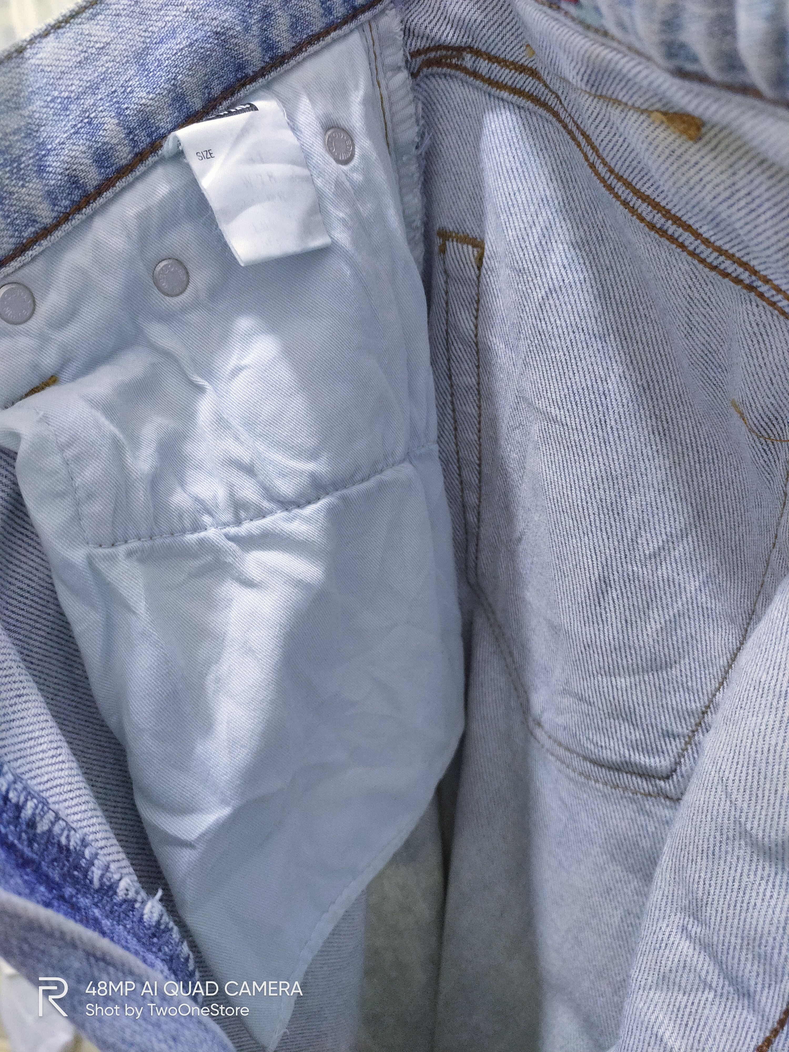 Edwin Vintage Original EDWIN US CLASSIC 603 Rare Denim Blue Jeans Size US 31 - 10 Thumbnail