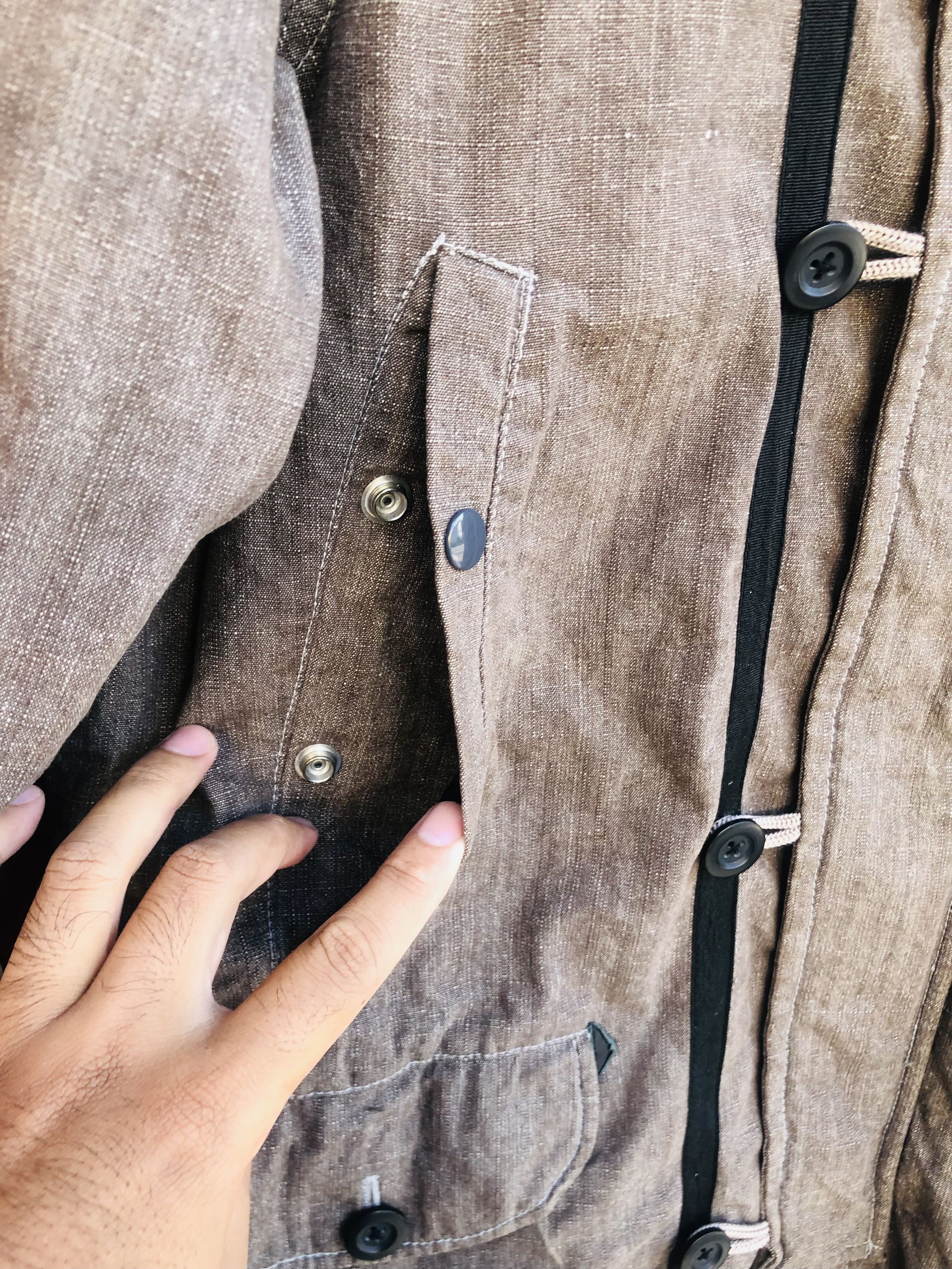 Japanese Brand × Vintage Vintage Takeo Kikuchi Japanese Design Fashion Style Jacket Size US L / EU 52-54 / 3 - 11 Thumbnail