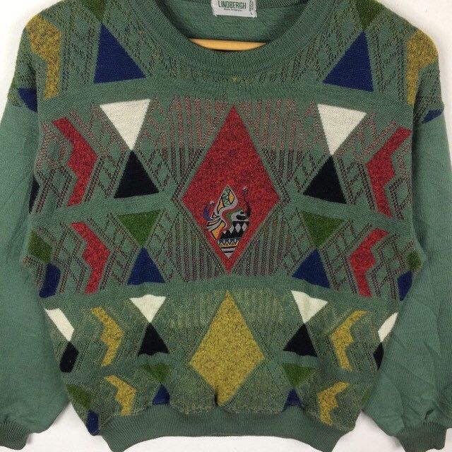 Japanese Brand × Lindbergh Lindbergh Japanese Brand Embroidery Colorway Art Sweatshirt Size US M / EU 48-50 / 2 - 2 Thumbnail