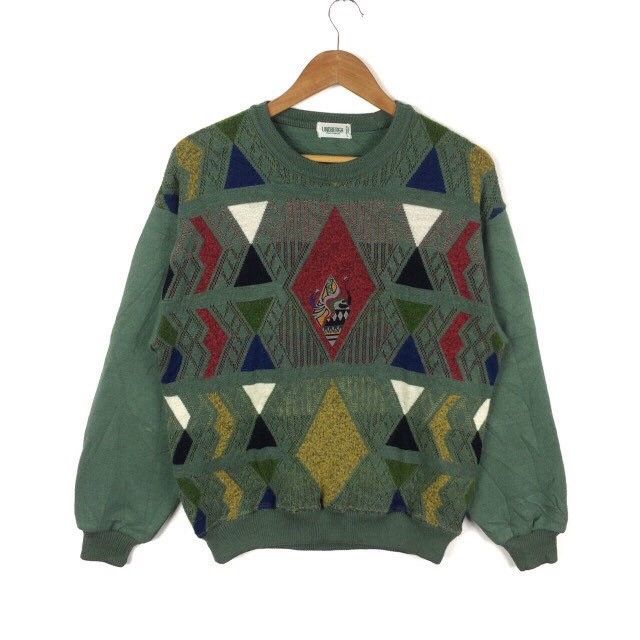 Japanese Brand × Lindbergh Lindbergh Japanese Brand Embroidery Colorway Art Sweatshirt Size US M / EU 48-50 / 2 - 1 Thumbnail