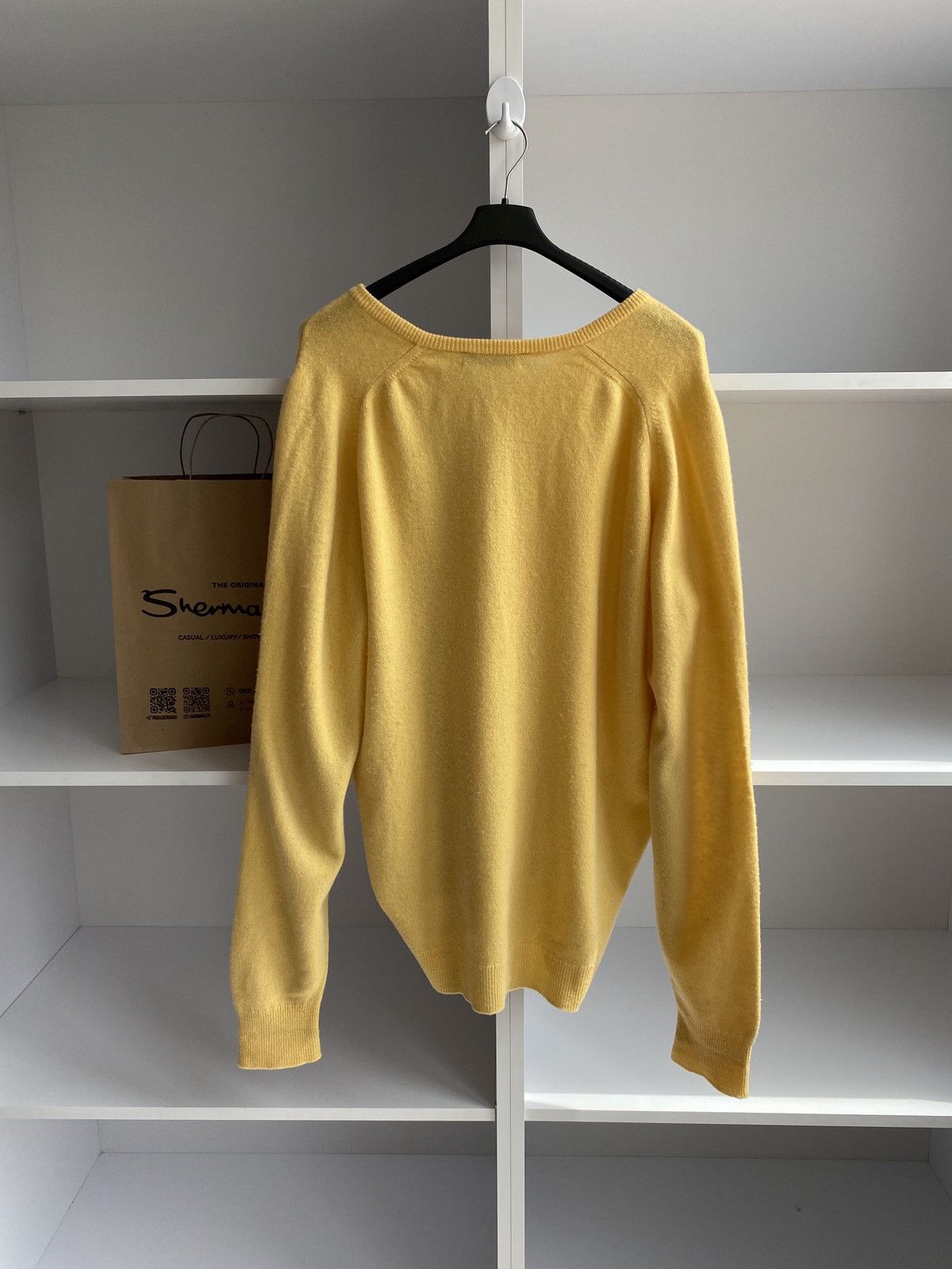 Burberry × Vintage Burberrys Vintage Cotton Sweater Made In Scotland Large Size US L / EU 52-54 / 3 - 5 Thumbnail