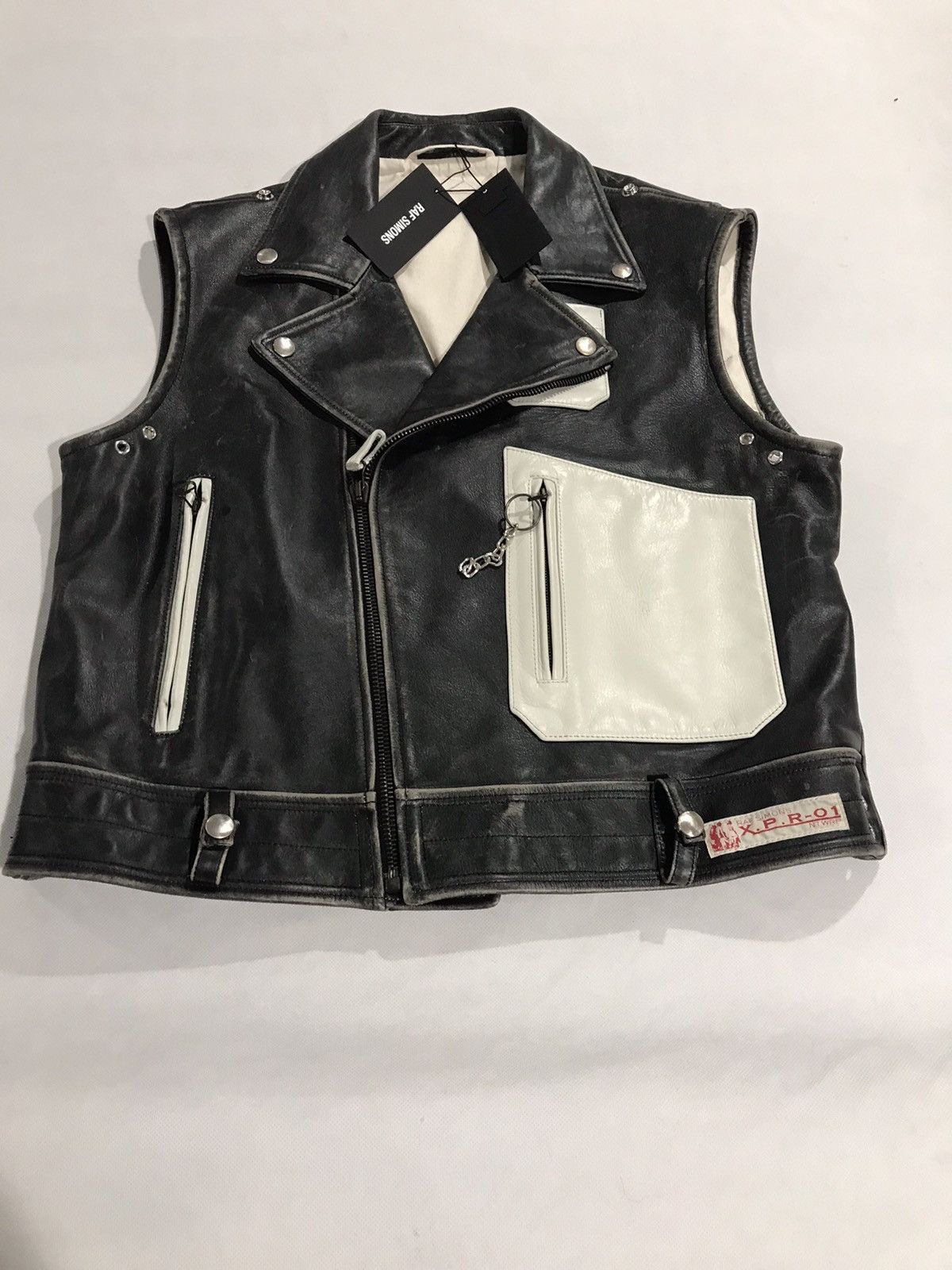 Raf Simons Raf Simons oversized biker vest. 48/M. $5000 Size US M / EU 48-50 / 2 - 7 Thumbnail