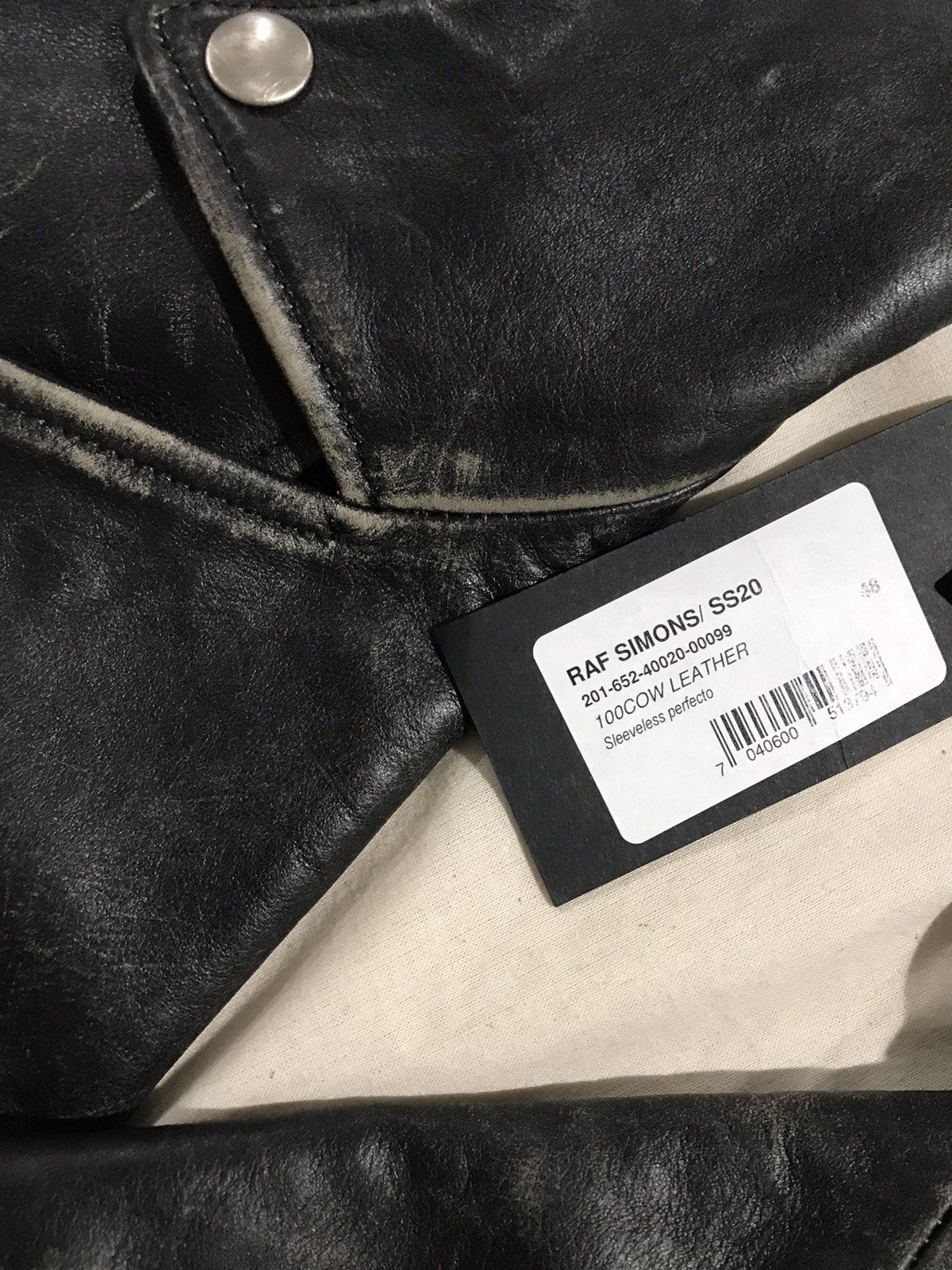 Raf Simons Raf Simons oversized biker vest. 48/M. $5000 Size US M / EU 48-50 / 2 - 9 Thumbnail