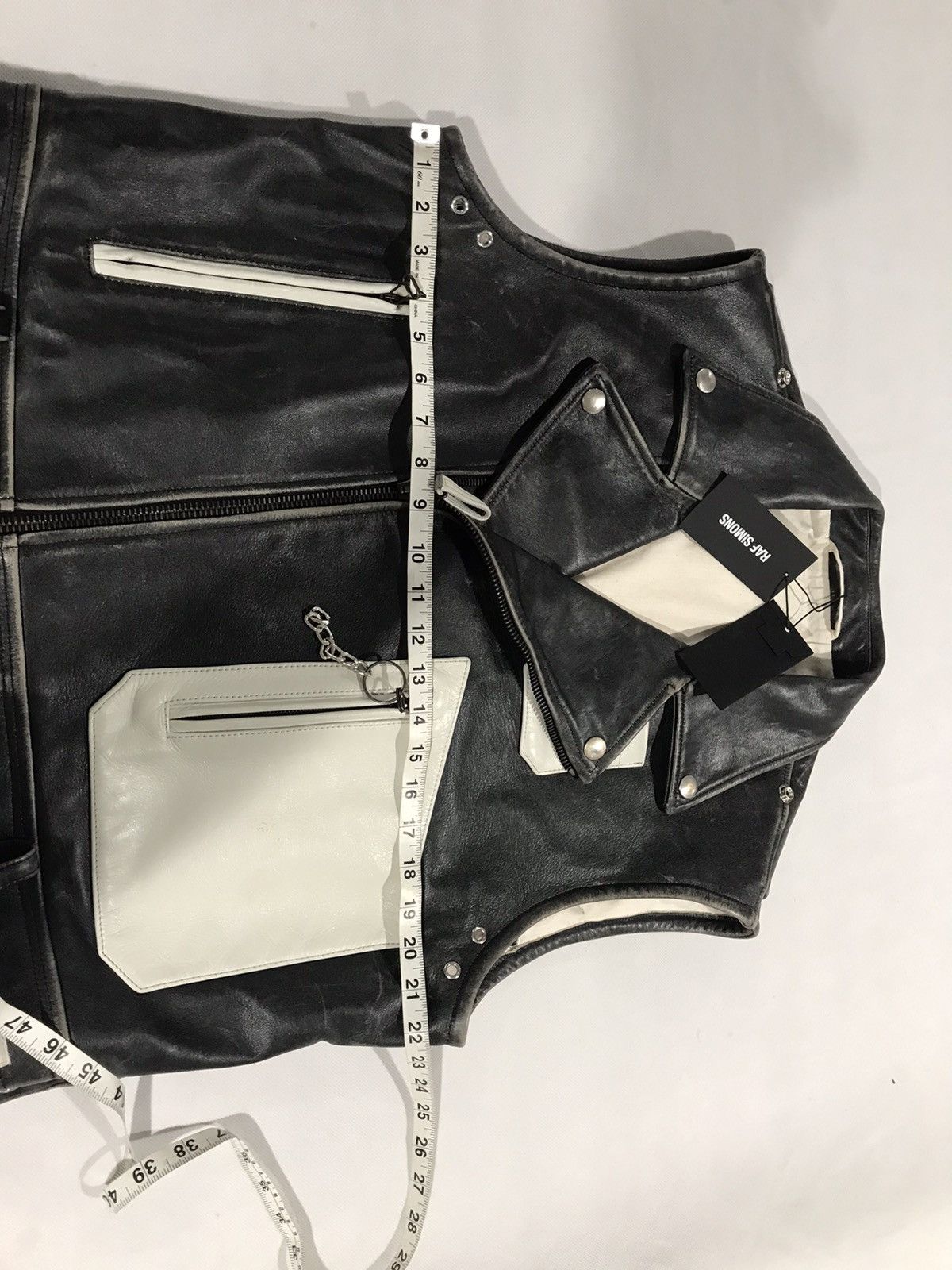 Raf Simons Raf Simons oversized biker vest. 48/M. $5000 Size US M / EU 48-50 / 2 - 8 Thumbnail