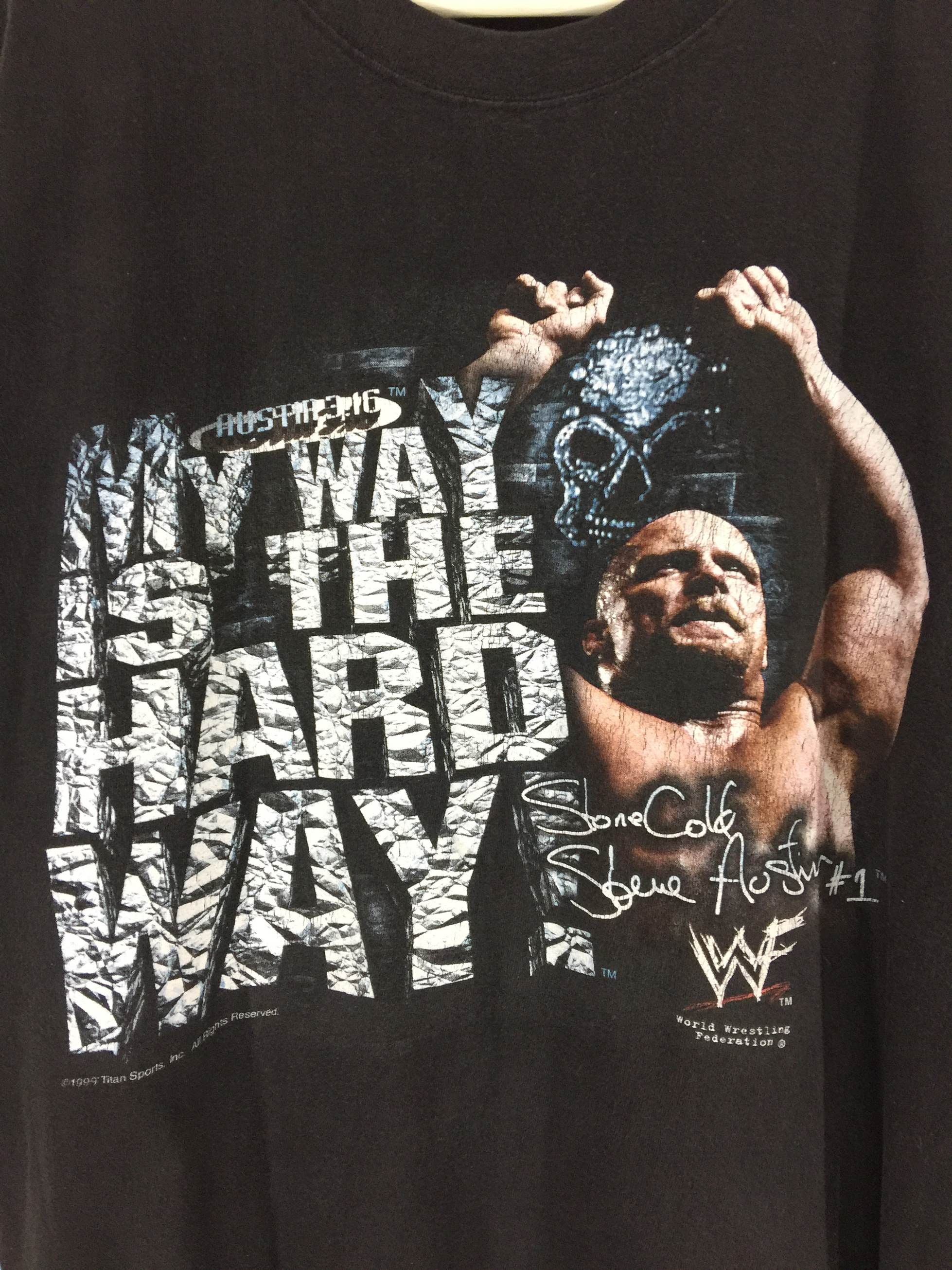 Rap Tees × Vintage × WWF Stone cold steve austin 3:16 vintage 90s tshirt Size US XL / EU 56 / 4 - 3 Thumbnail