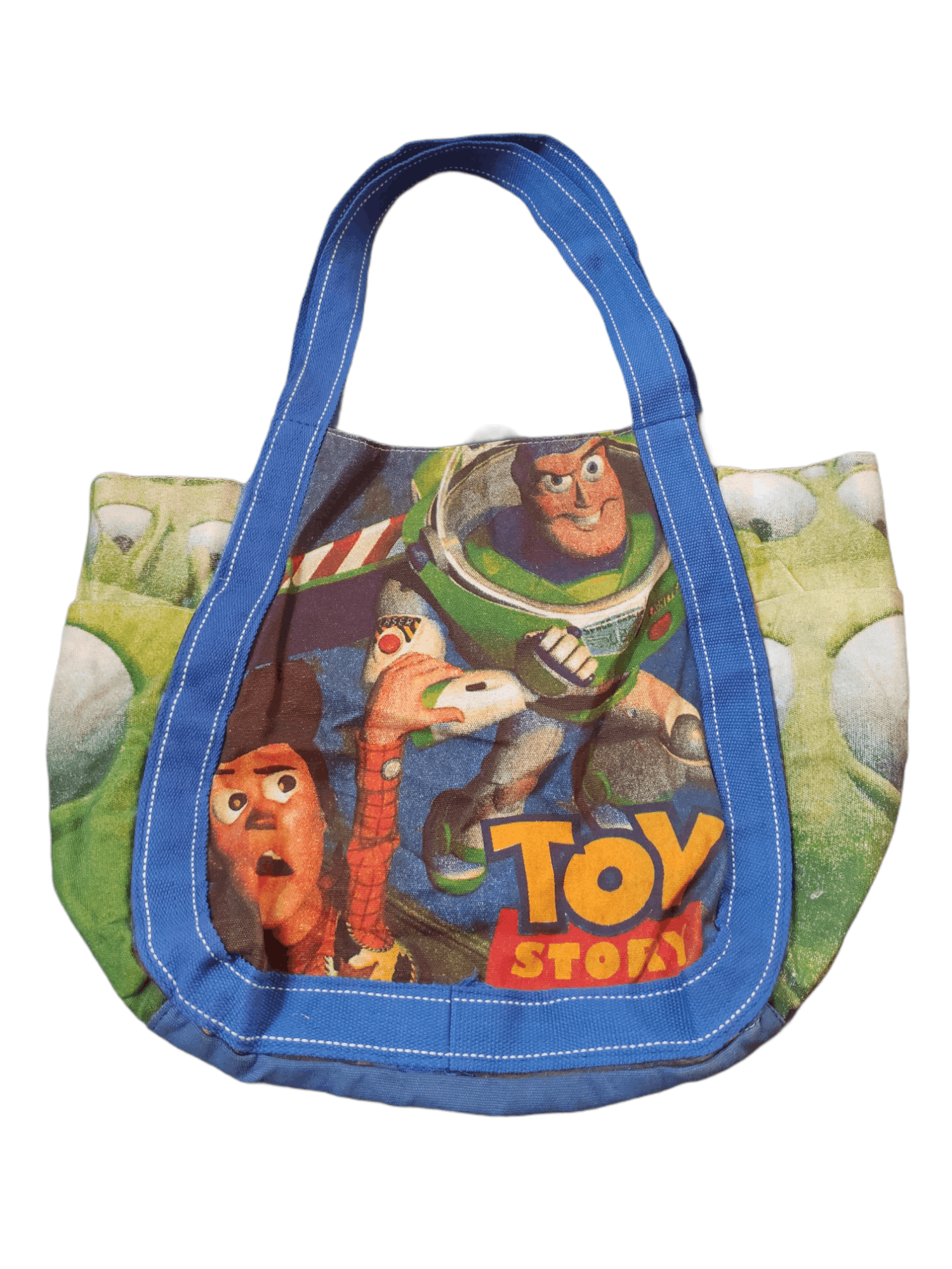 Pre-owned Cartoon Network Toy Story Cartoon Ovp Tote Bag In Multi