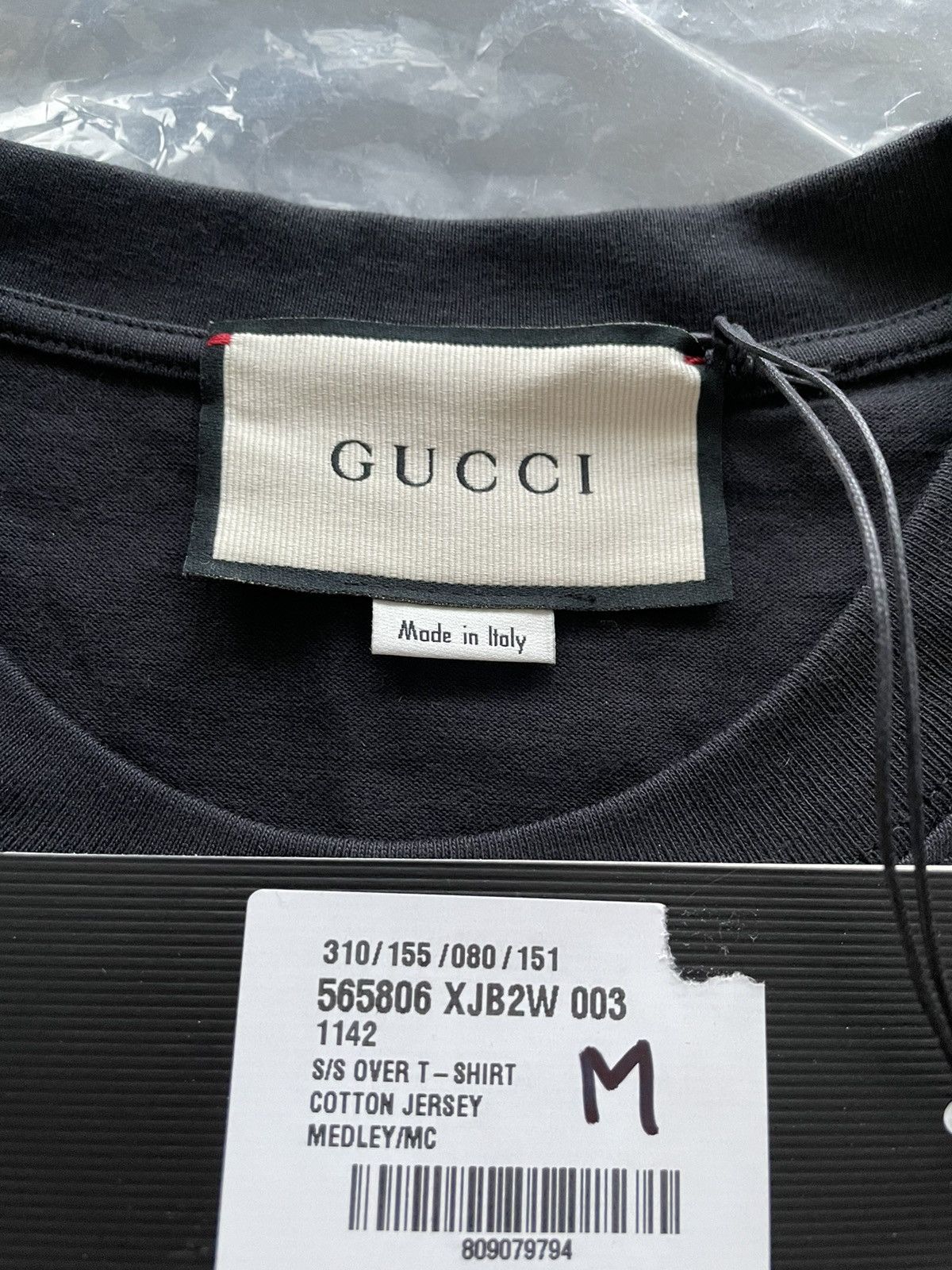 Gucci NEW Rare Sold Out Super Runway Gucci Band Logo Tee T-shirt Size US L / EU 52-54 / 3 - 8 Thumbnail