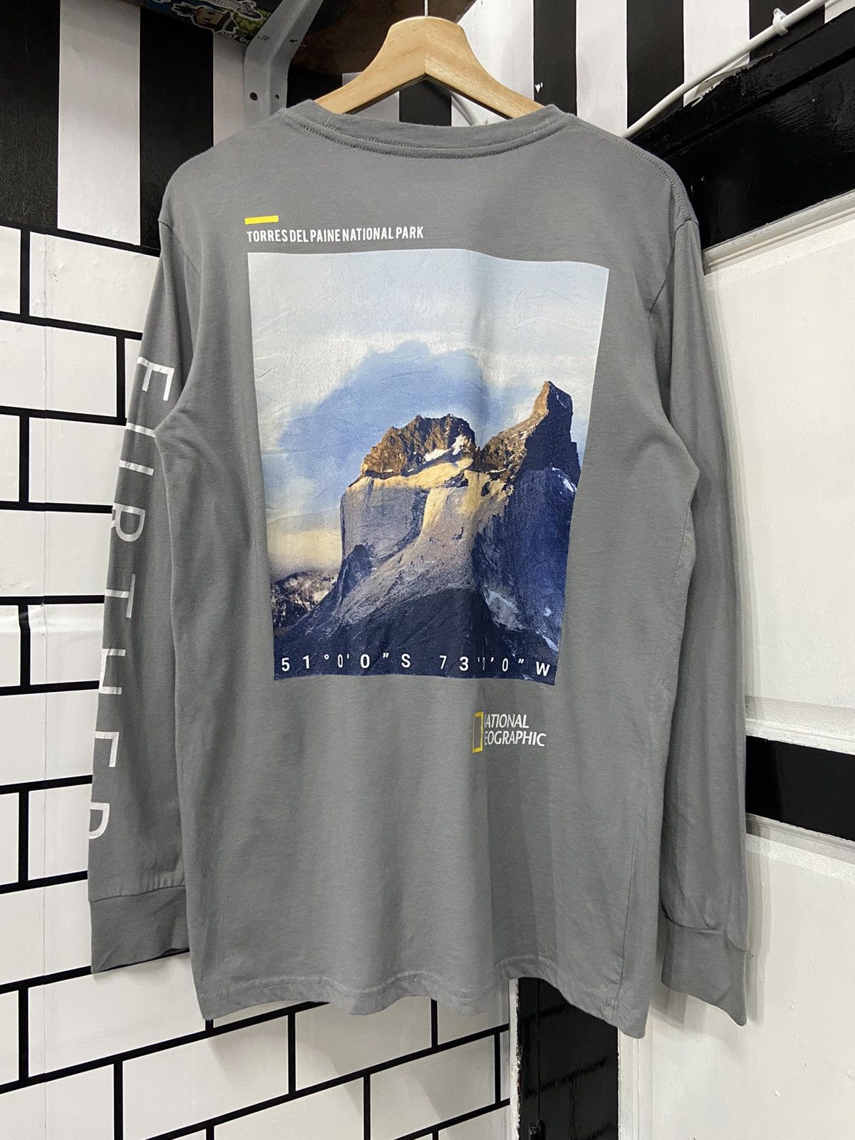 image of Art x Arts Science National Geographic Further Torres Del Paine National Park in Grey (Size Medium)